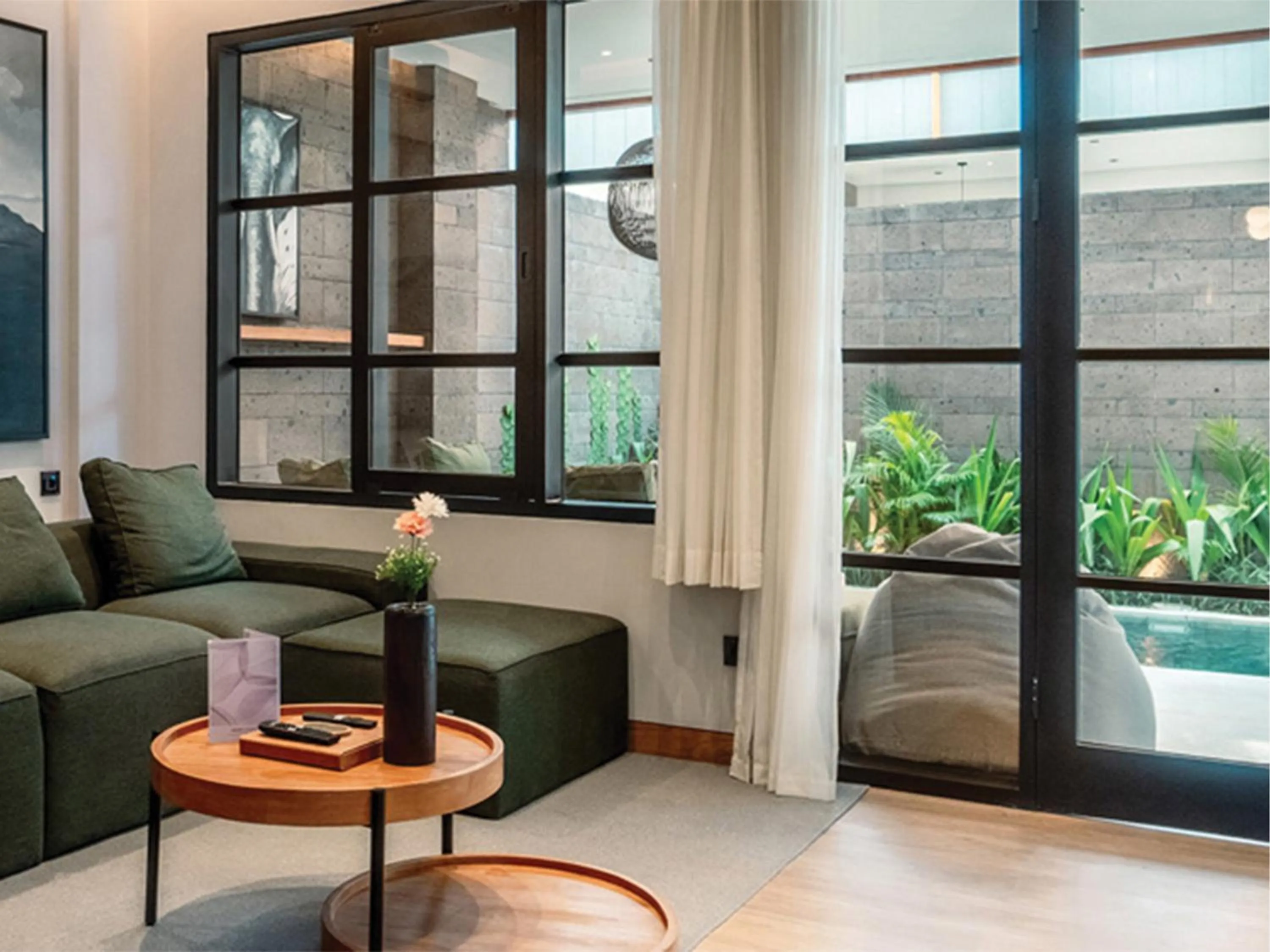 Pool view in Secana Beachtown Resort & Villas