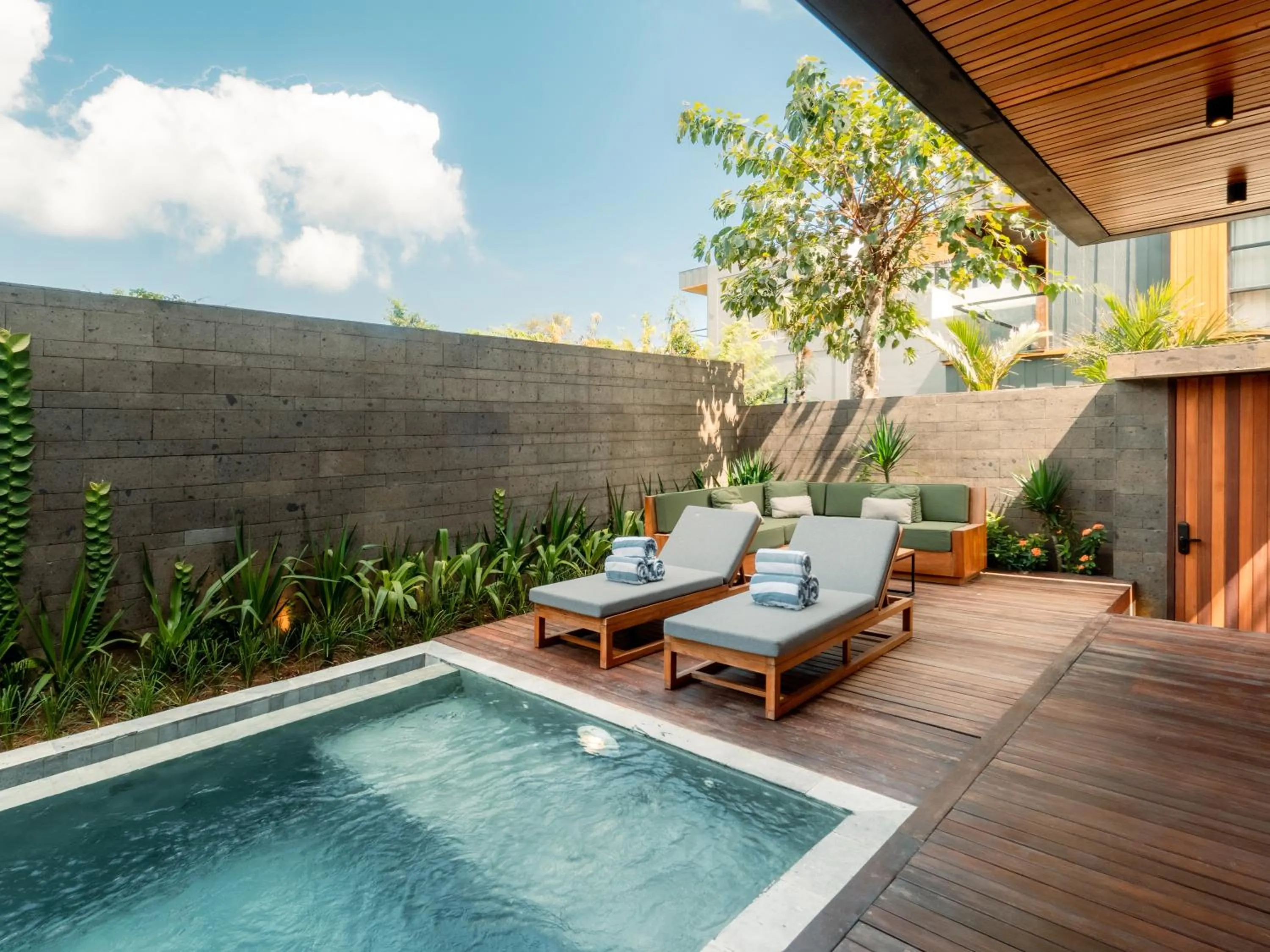 Swimming pool in Secana Beachtown Resort & Villas