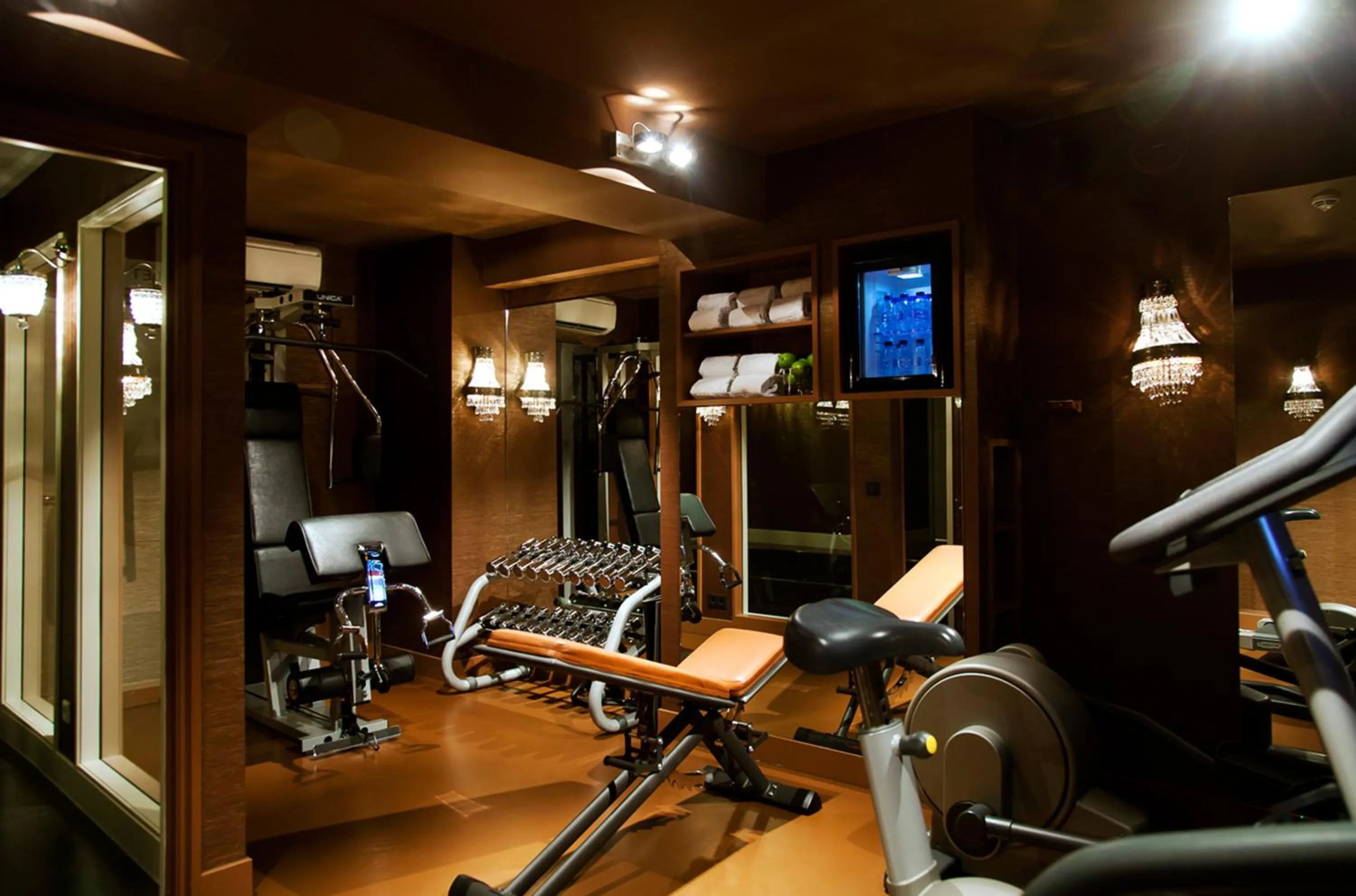 Fitness centre/facilities in Hotel Estheréa