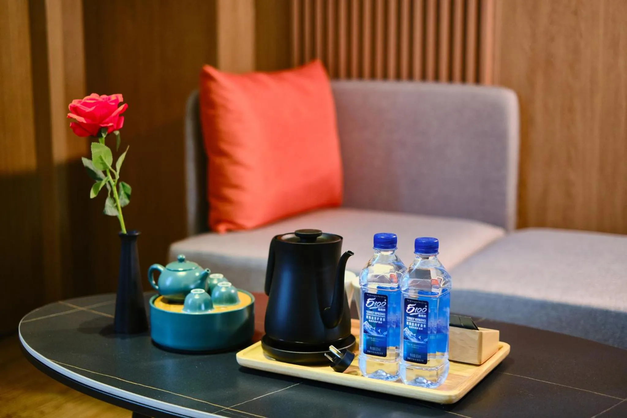 Seating area in Harriway Garden Hotel Houjie