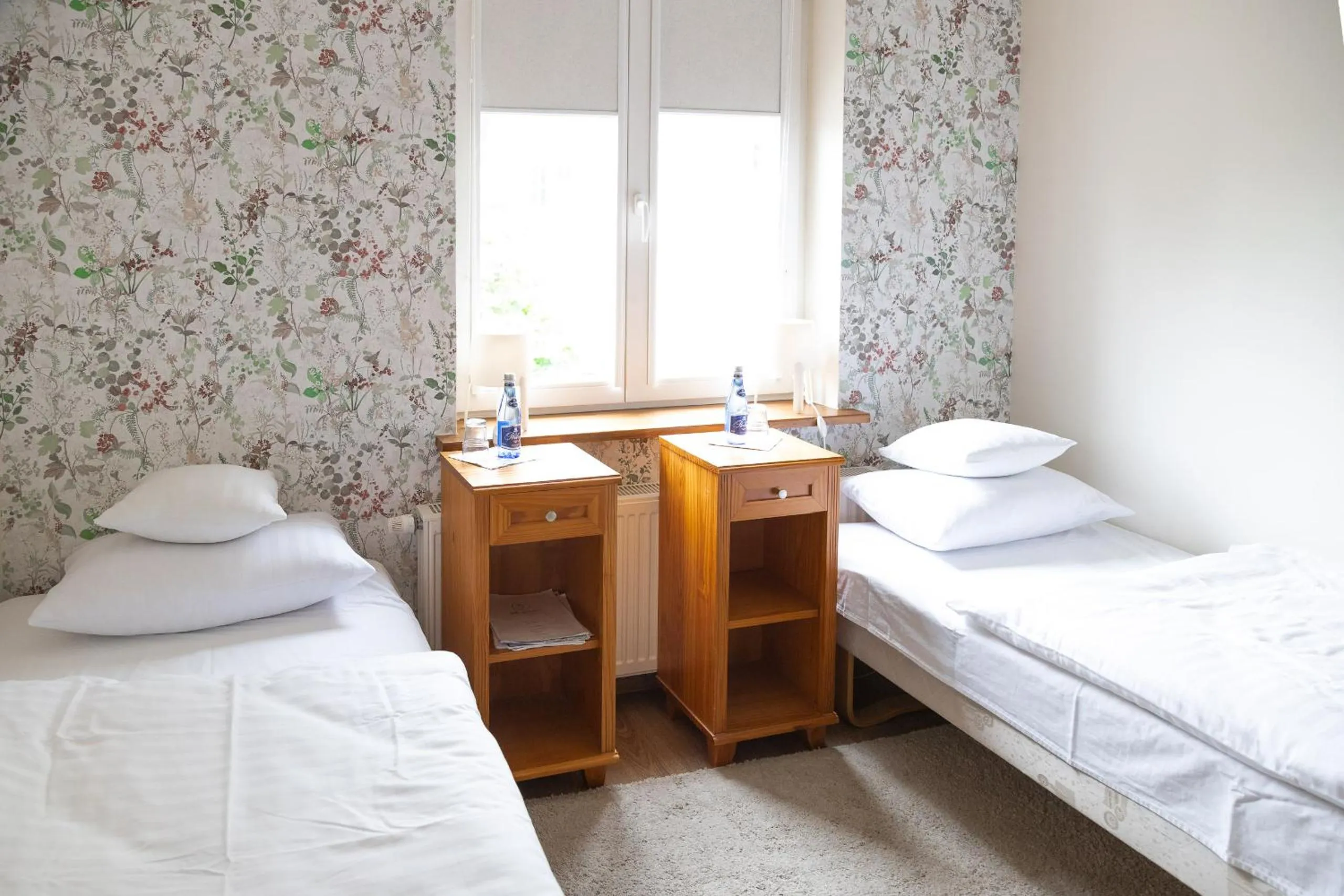 Bed in Mleczarnia Hotel Restauracja