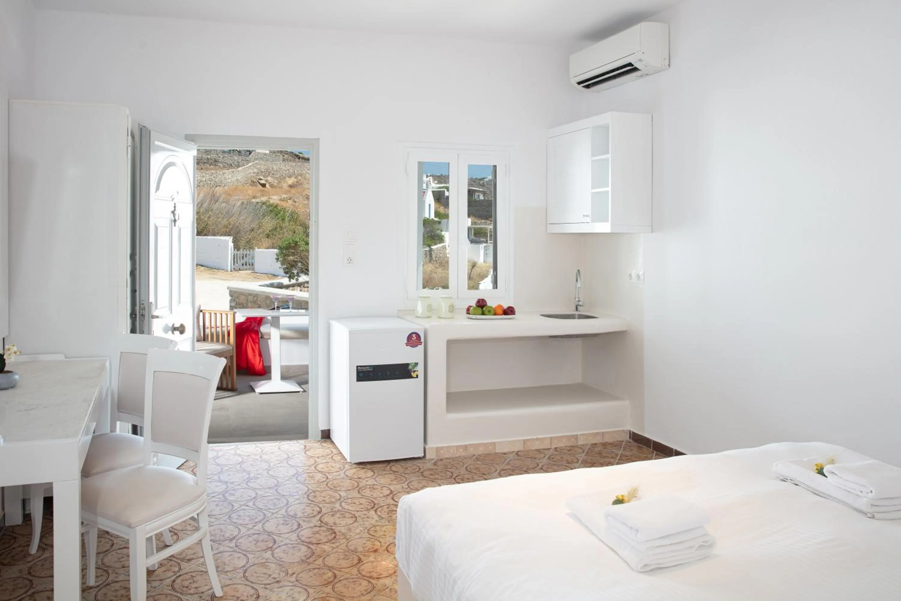 Photo of the whole room, Bed in CORFOSTAR ROOMS