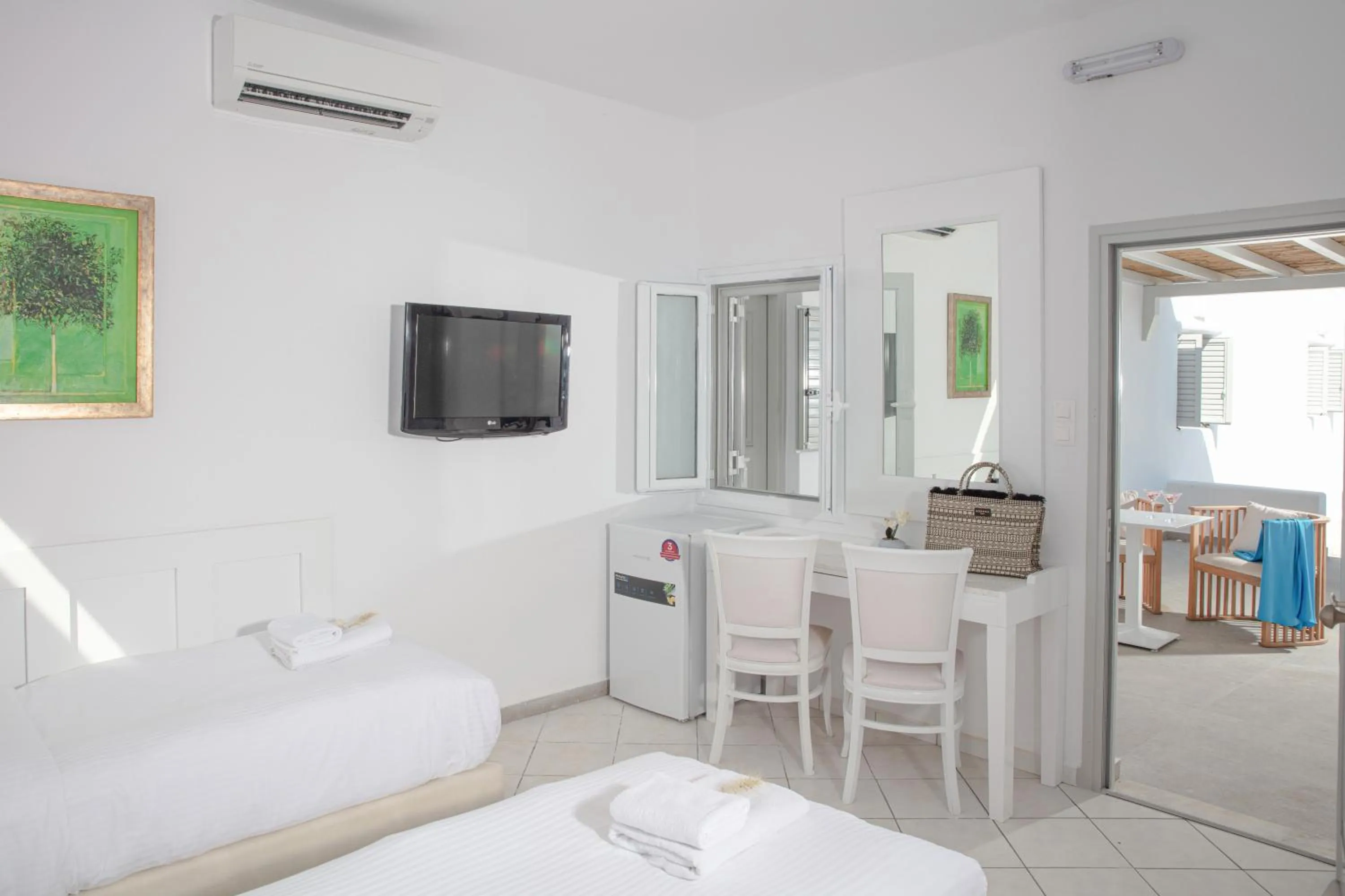 Photo of the whole room, Bed in CORFOSTAR ROOMS