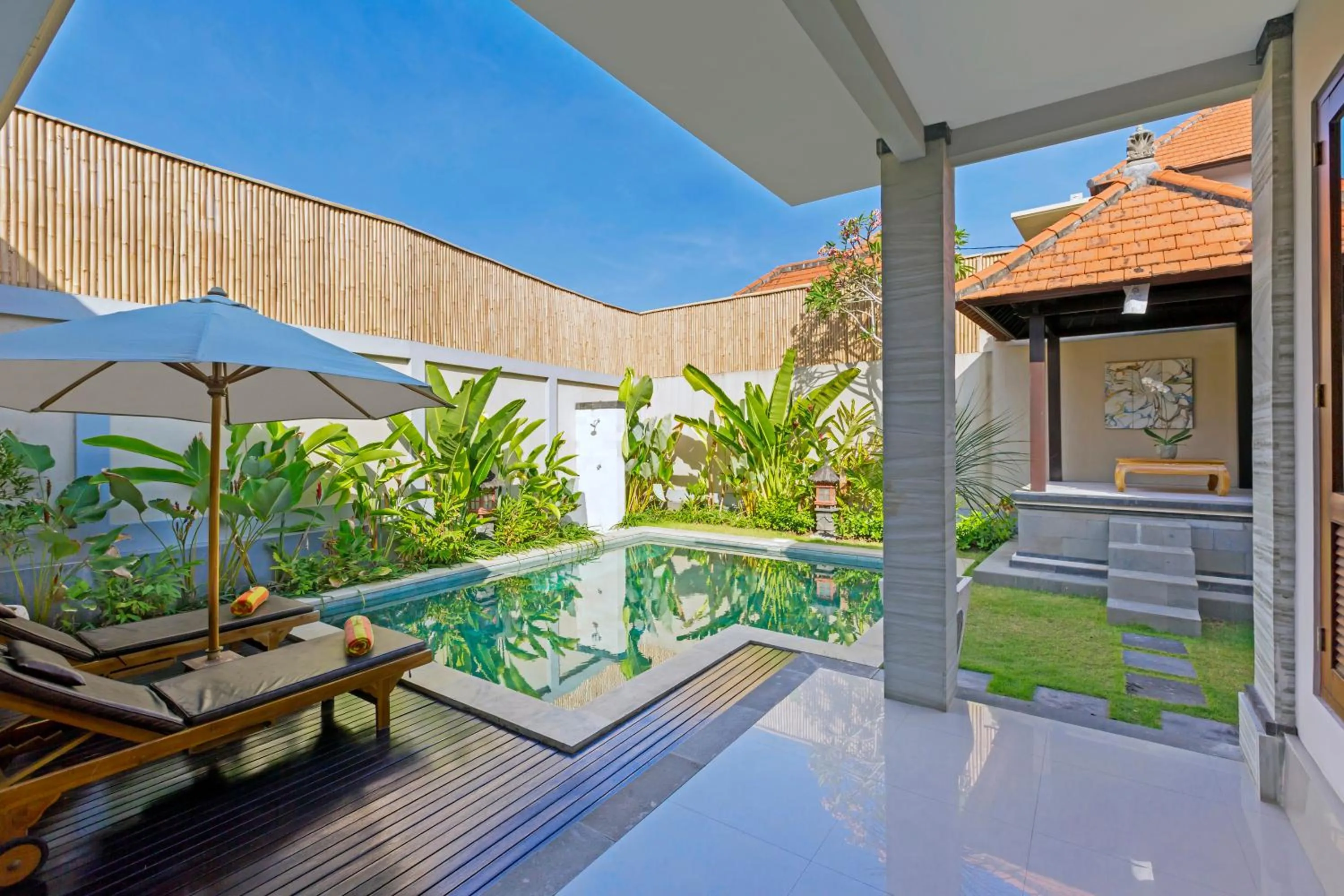 Swimming pool in Kubal Villa and Living Seminyak