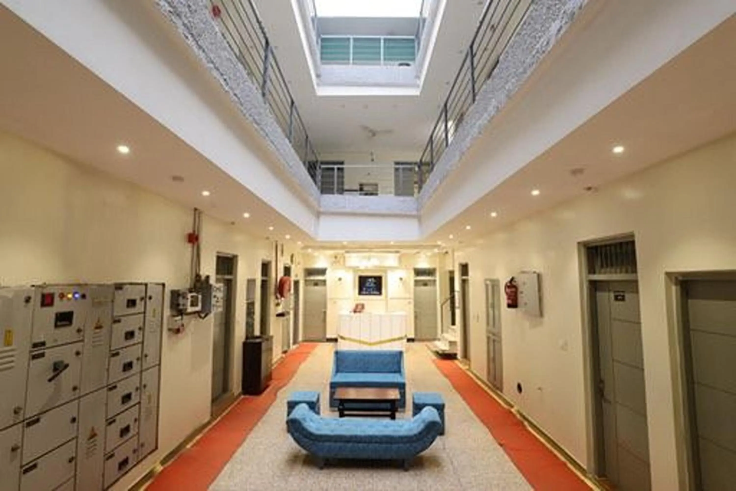 Lobby or reception in Hotel Amrit Near Old Delhi Railway Station