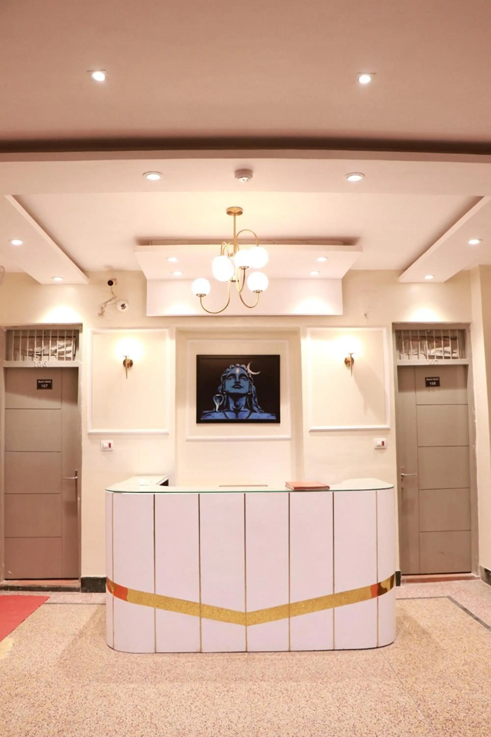 Lobby or reception in Hotel Amrit Near Old Delhi Railway Station