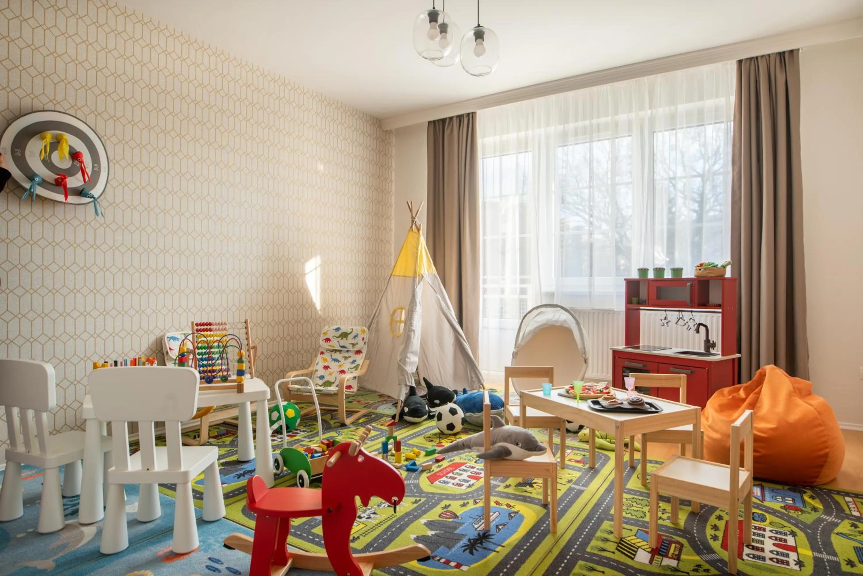 Game Room in Holdvirág Hotel