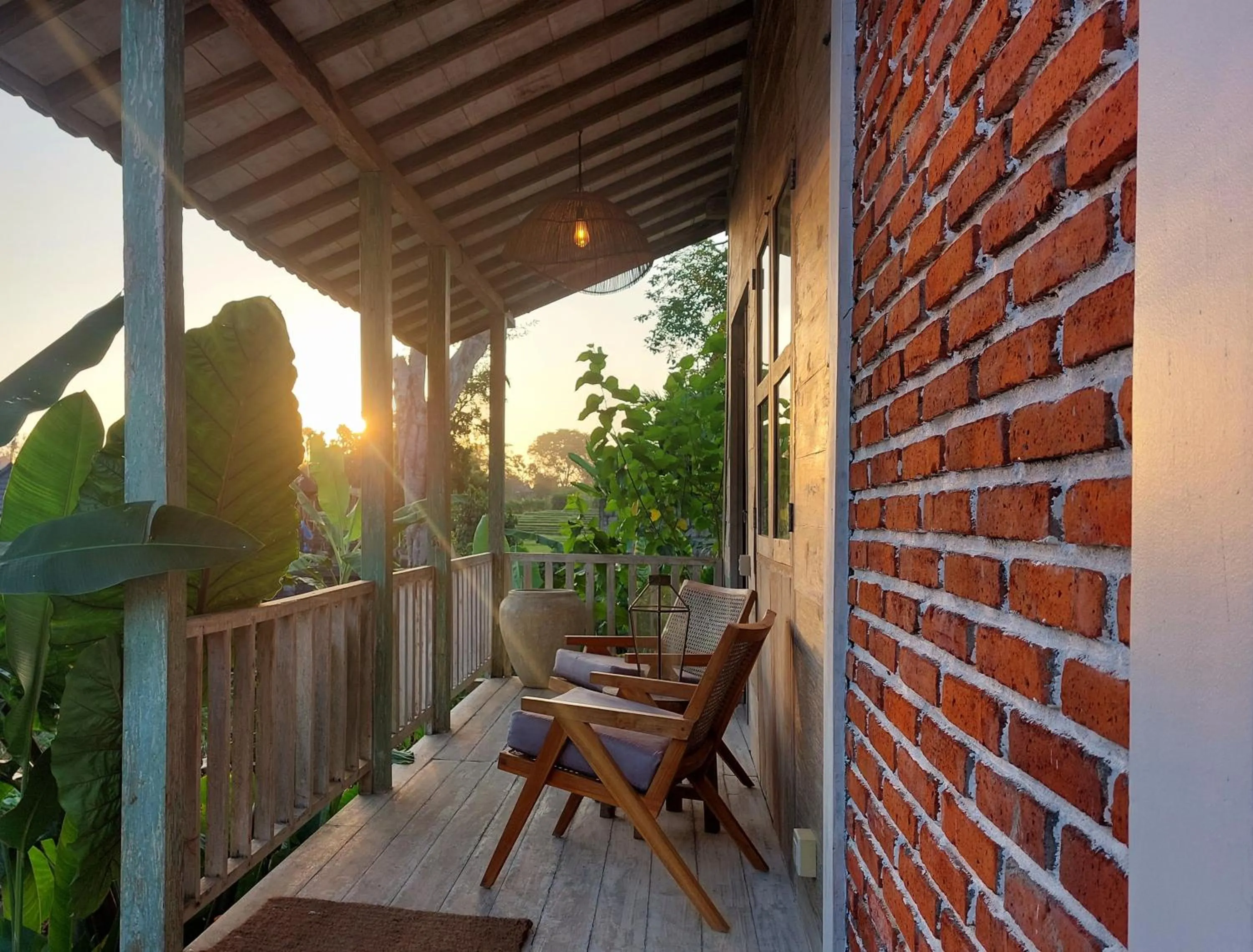 Patio in Spaces Bali Unique Boutique Hotel
