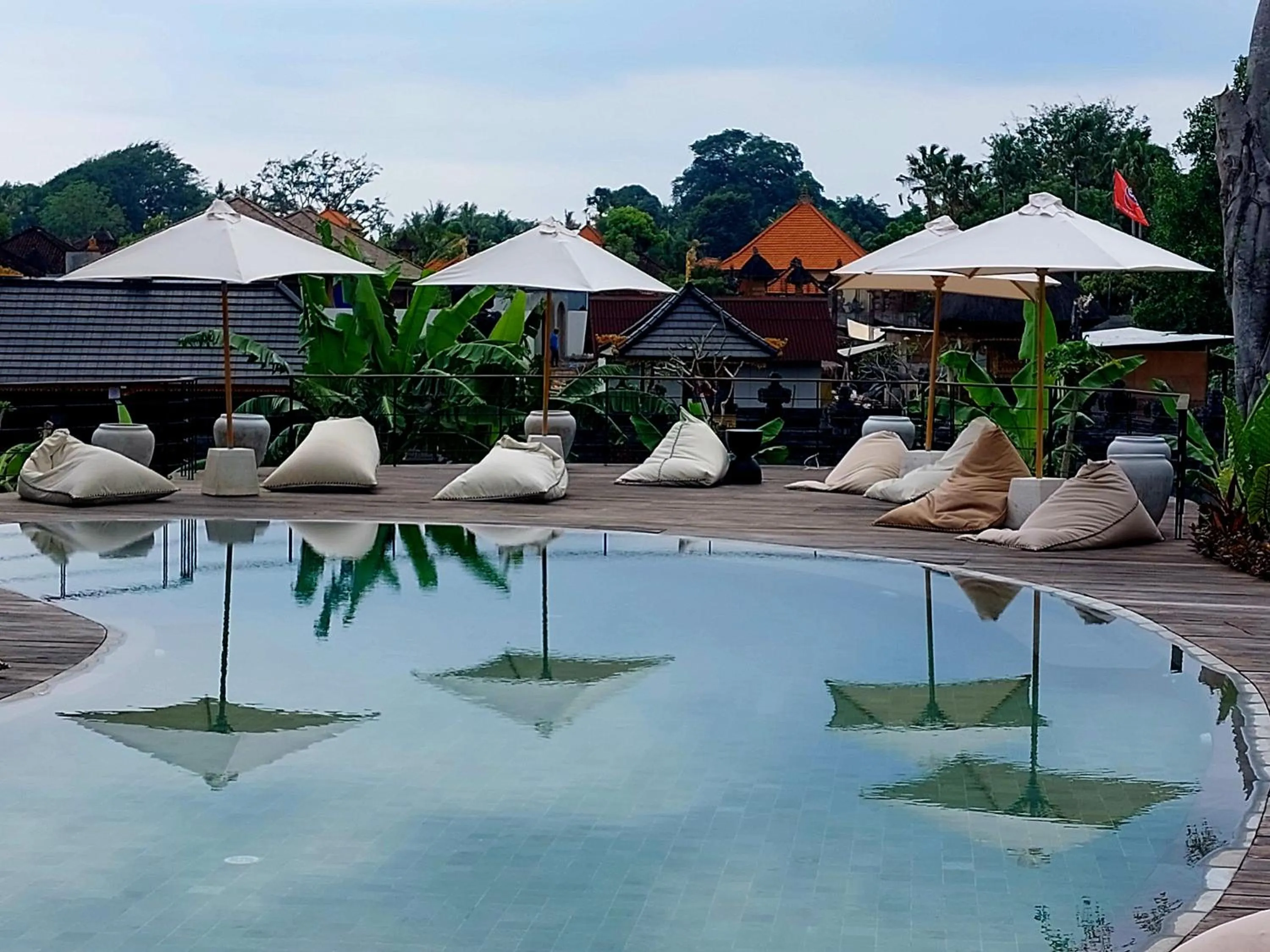 Swimming pool in Spaces Bali Unique Boutique Hotel
