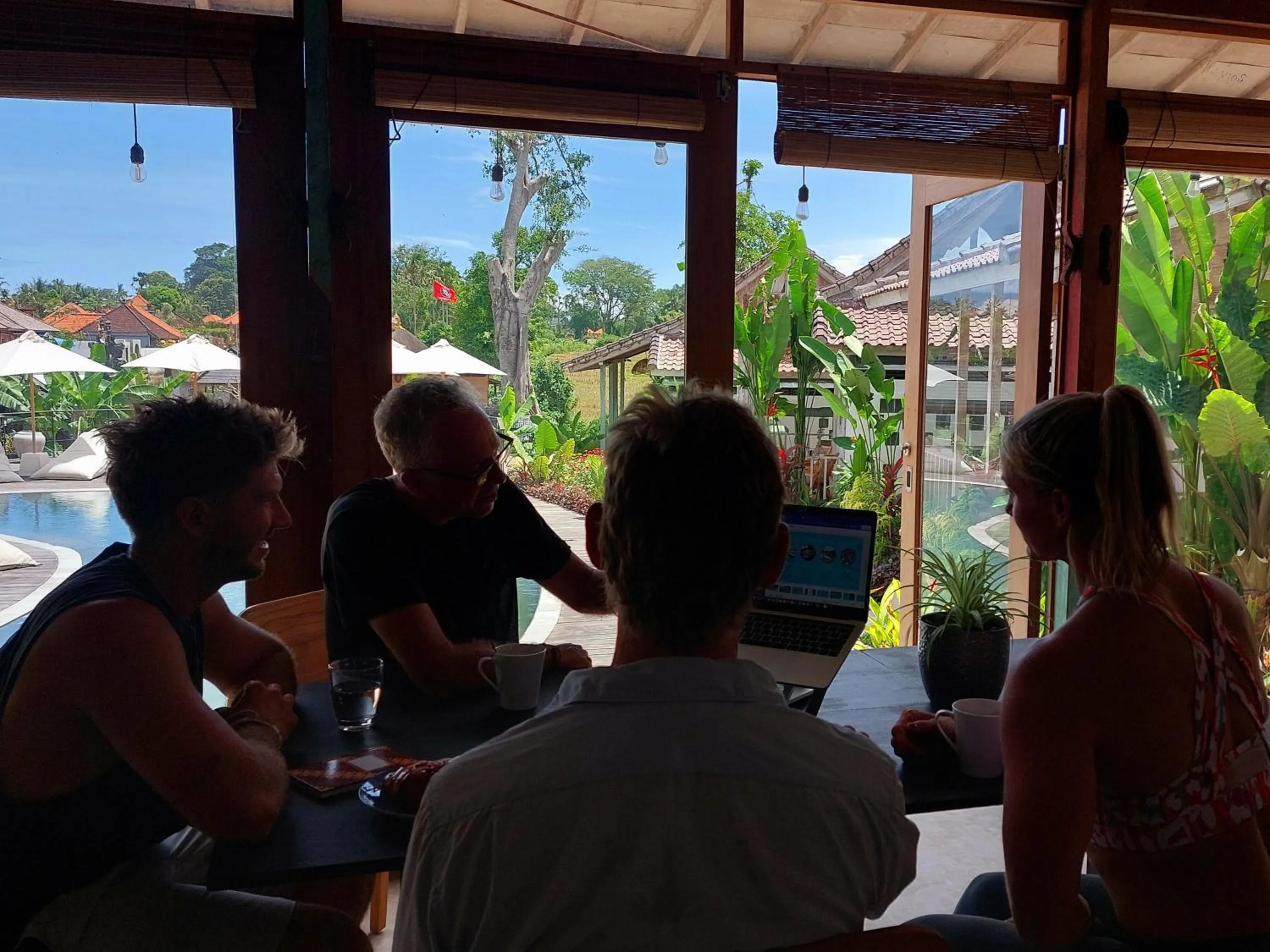 Meeting/conference room in Spaces Bali Unique Boutique Hotel