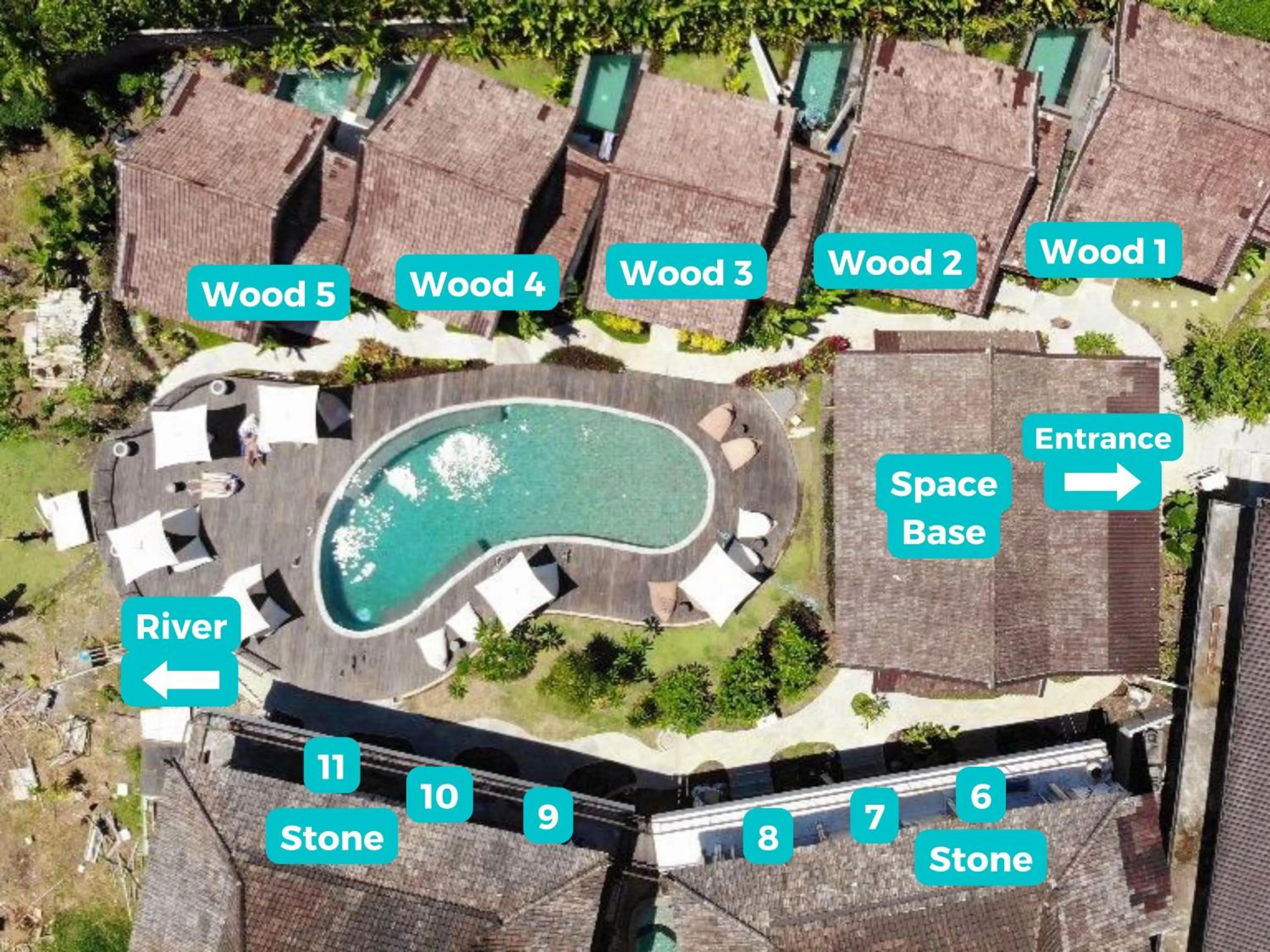 Property building in Spaces Bali Unique Boutique Hotel