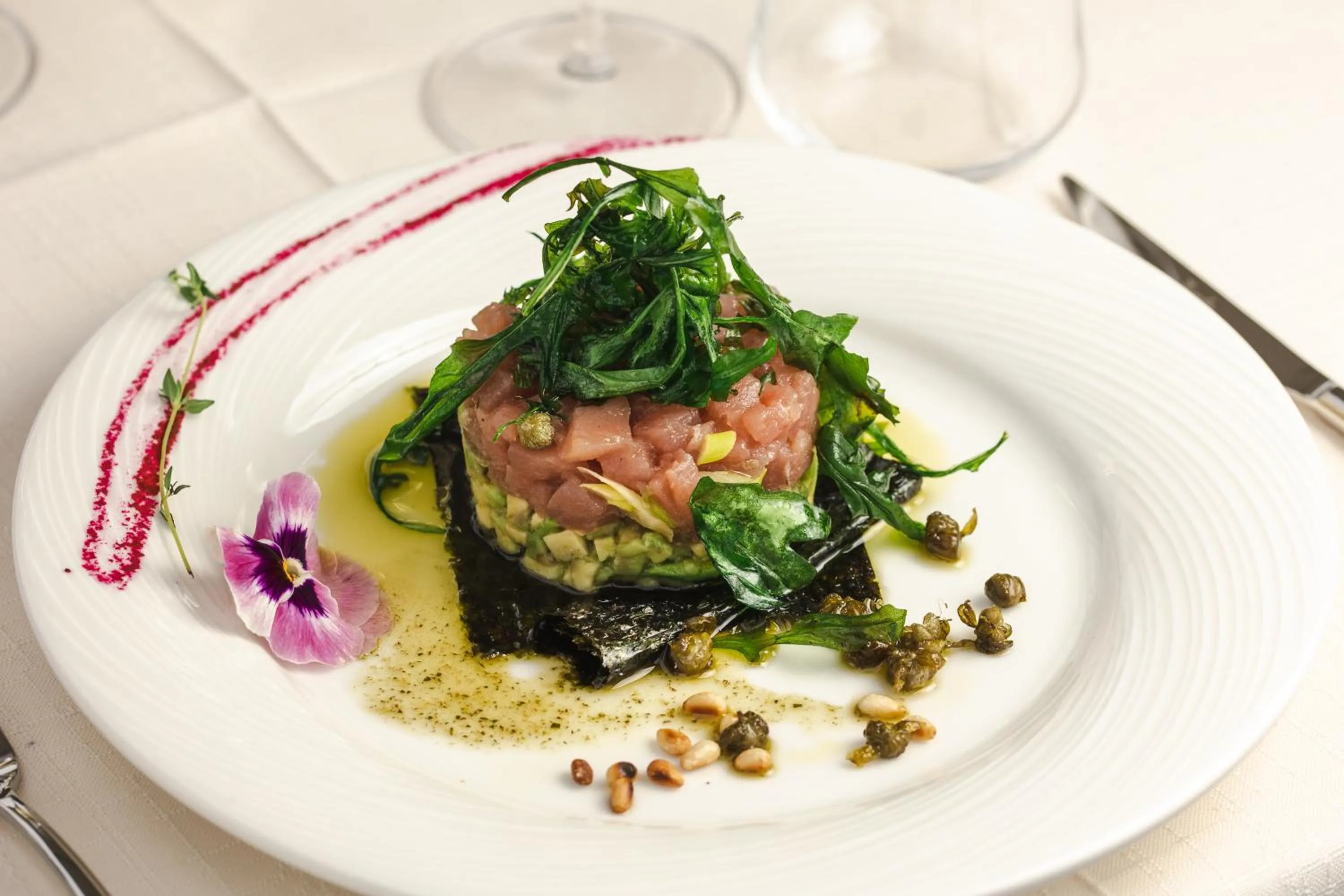 Food and drinks in Boutique Hotel Shell