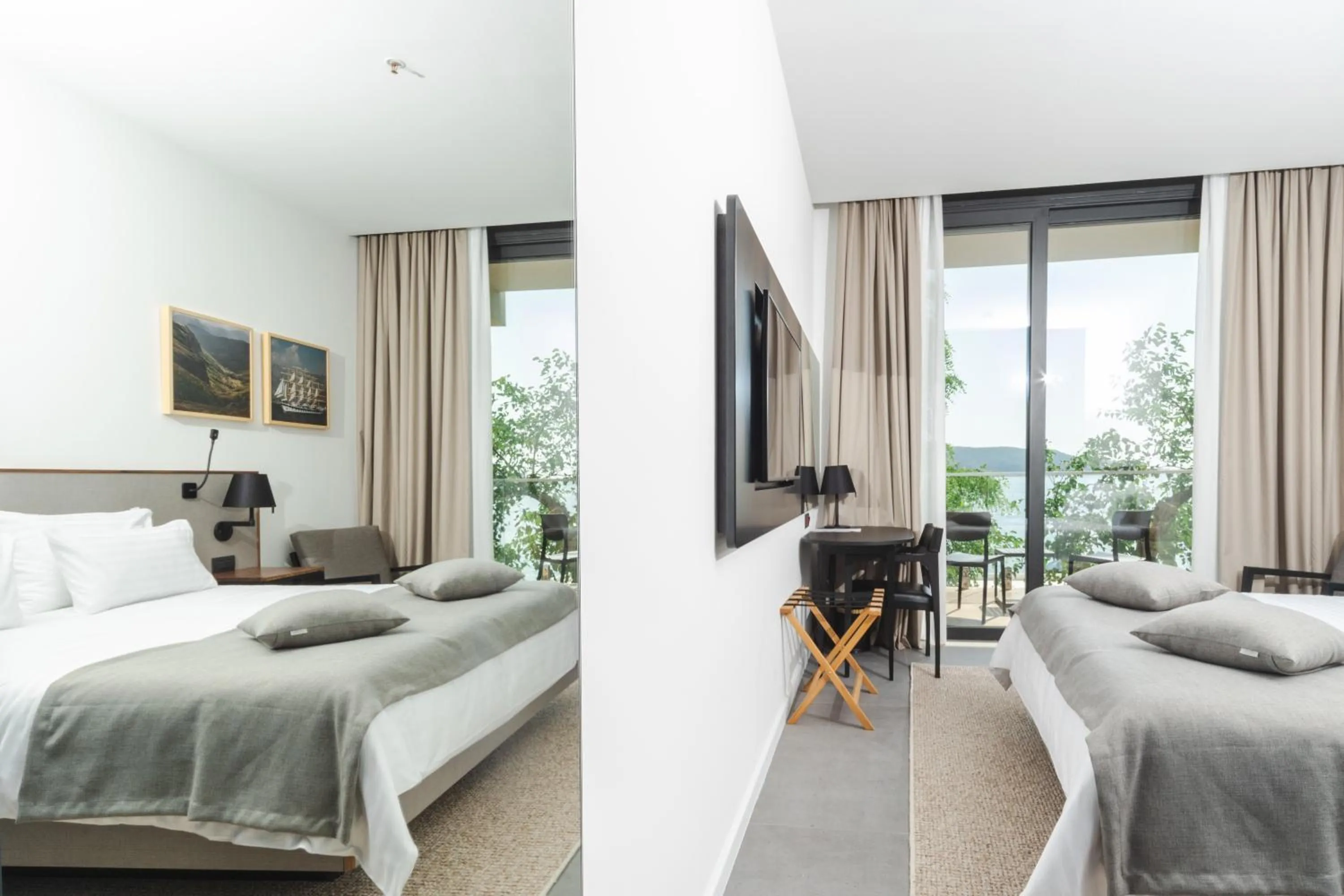 Bed in Boutique Hotel Shell