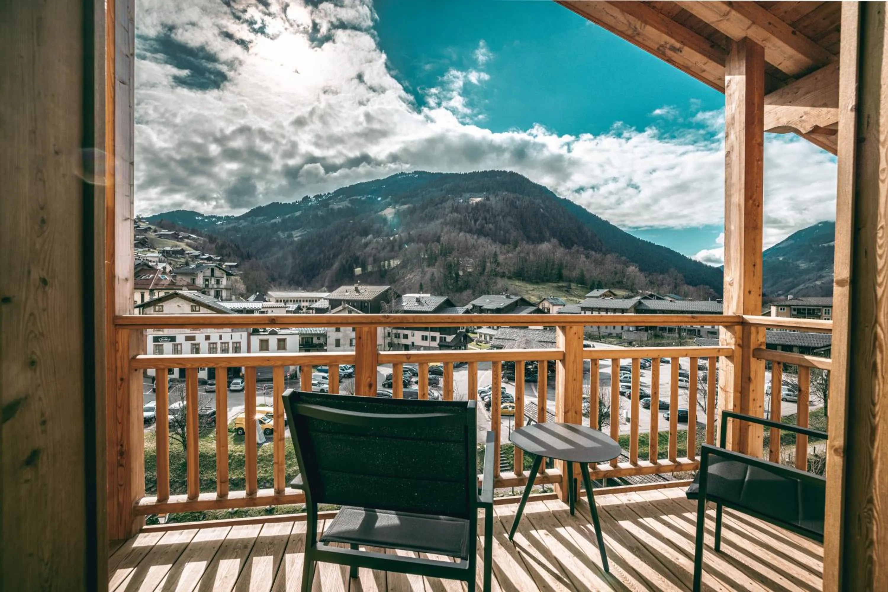 Balcony/Terrace in Hôtel de la Roche