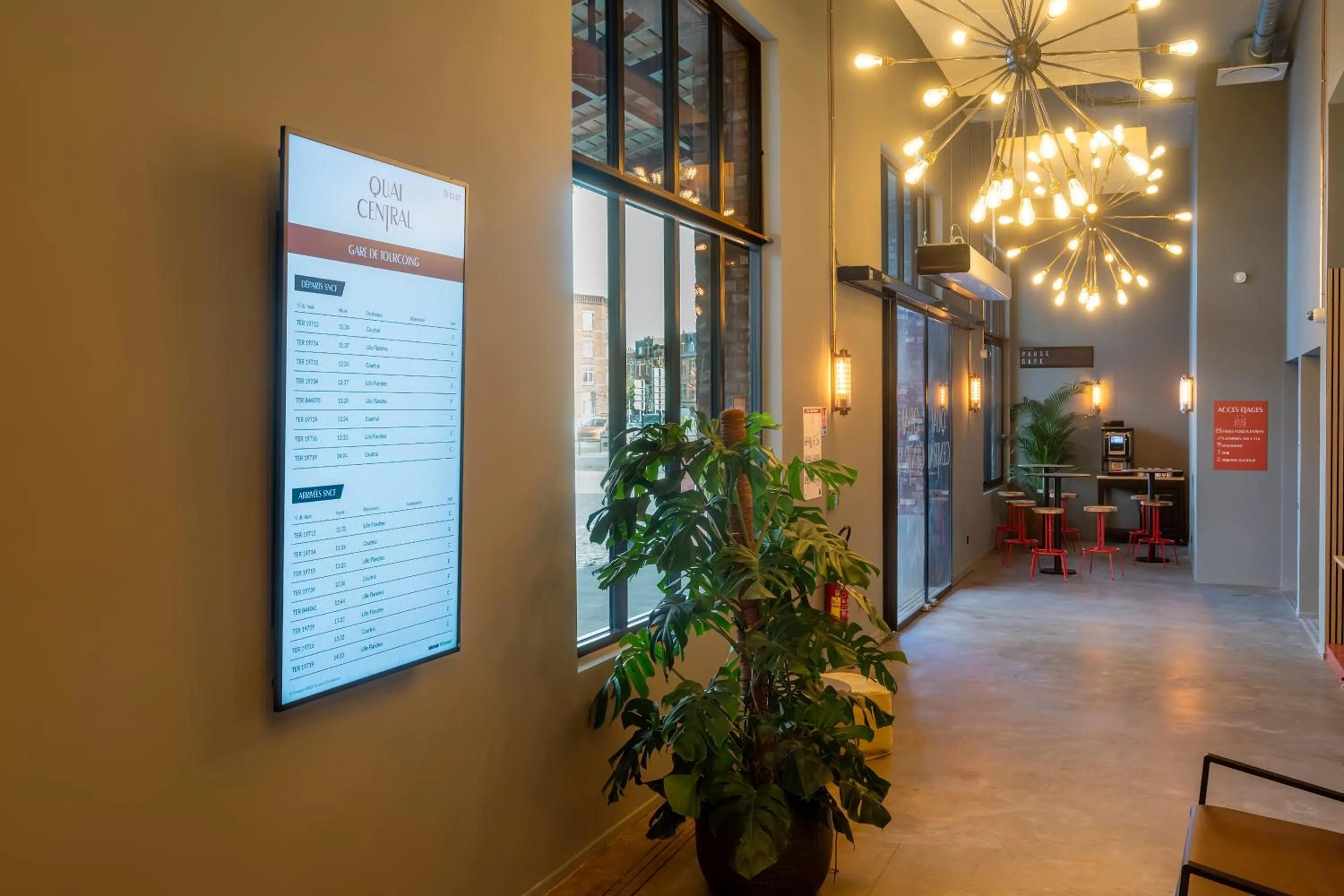 Lobby or reception in Quai Central