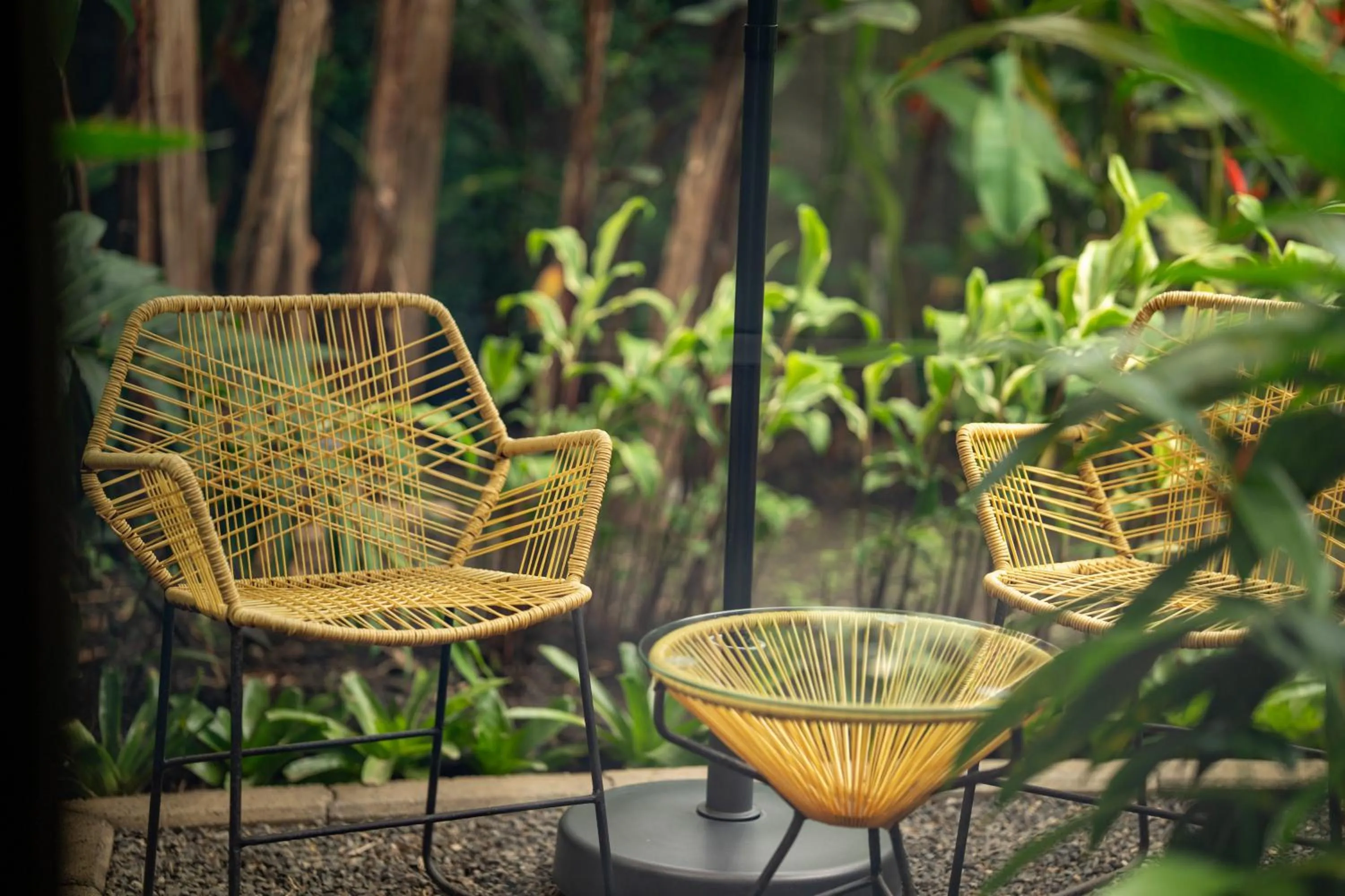 Garden in Suwa Villa Arenal