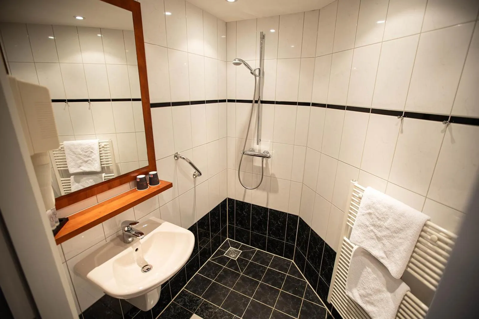 Bathroom in Hotel Restaurant De Zwaan