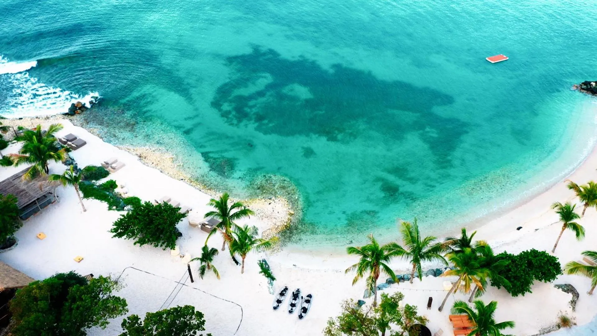 Bird's eye view in The Aerial, BVI