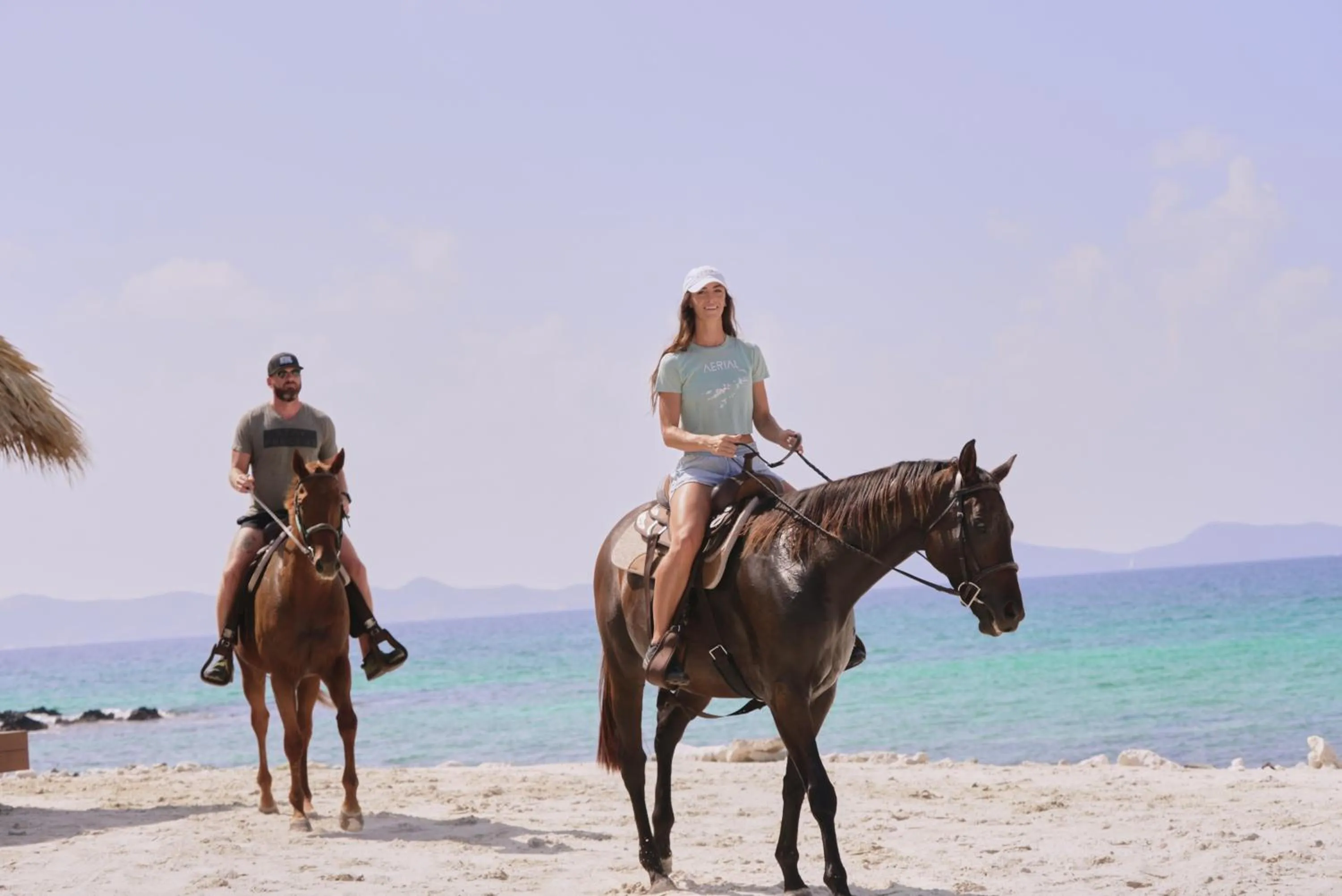 Horse-riding in The Aerial, BVI
