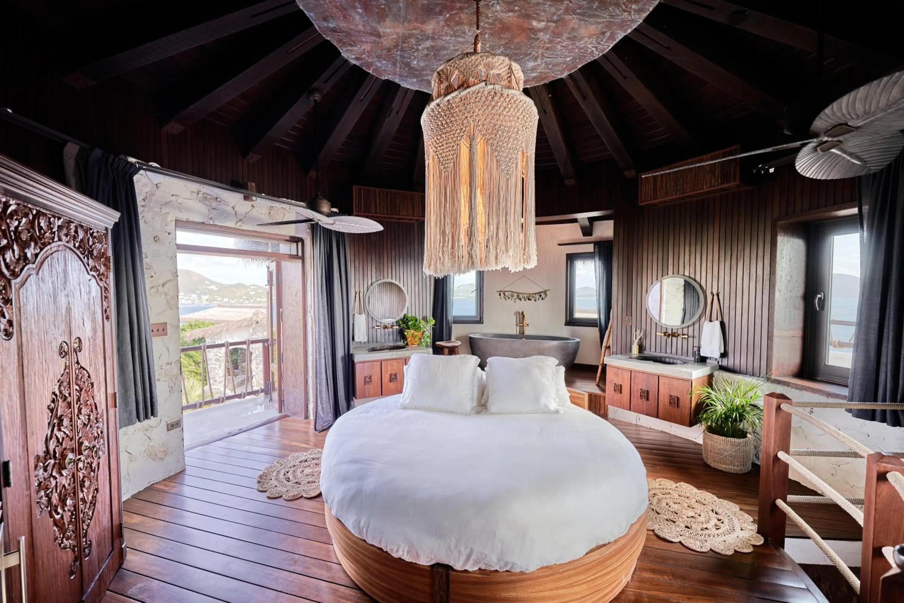 Bedroom in The Aerial, BVI