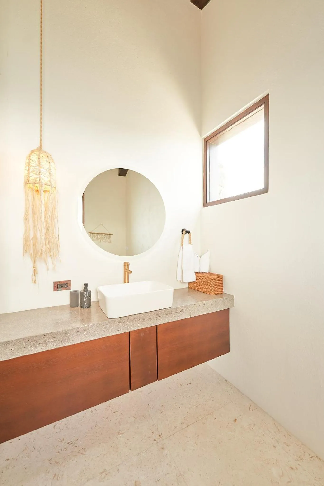 Bathroom in The Aerial, BVI