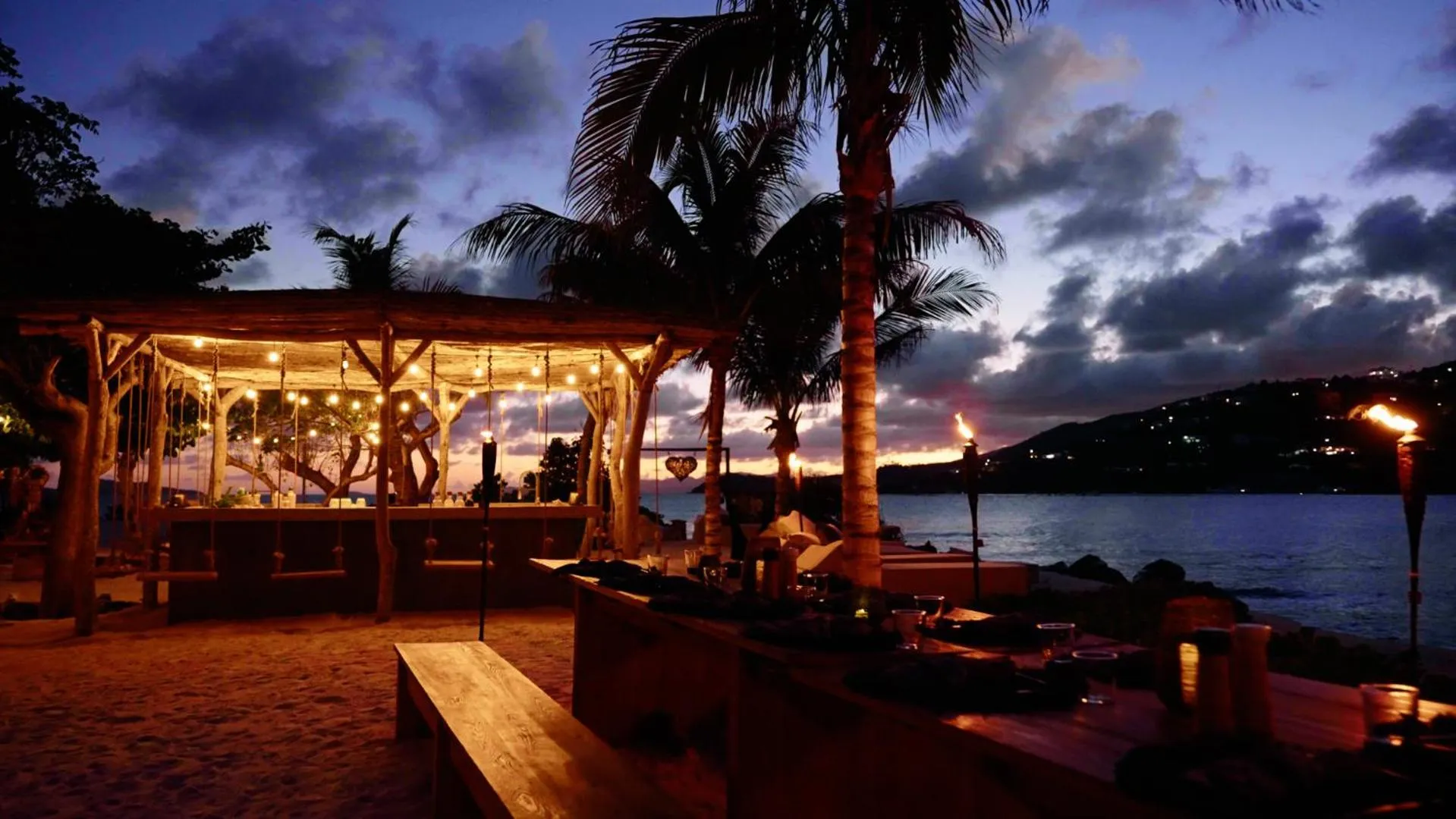 Beach in The Aerial, BVI