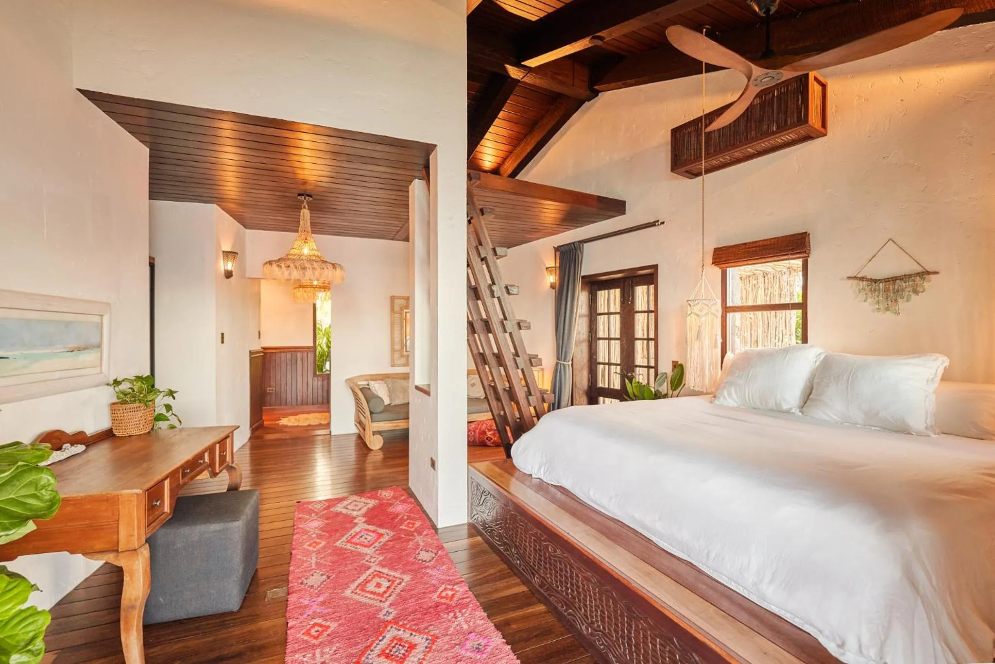 Bedroom, Bed in The Aerial, BVI