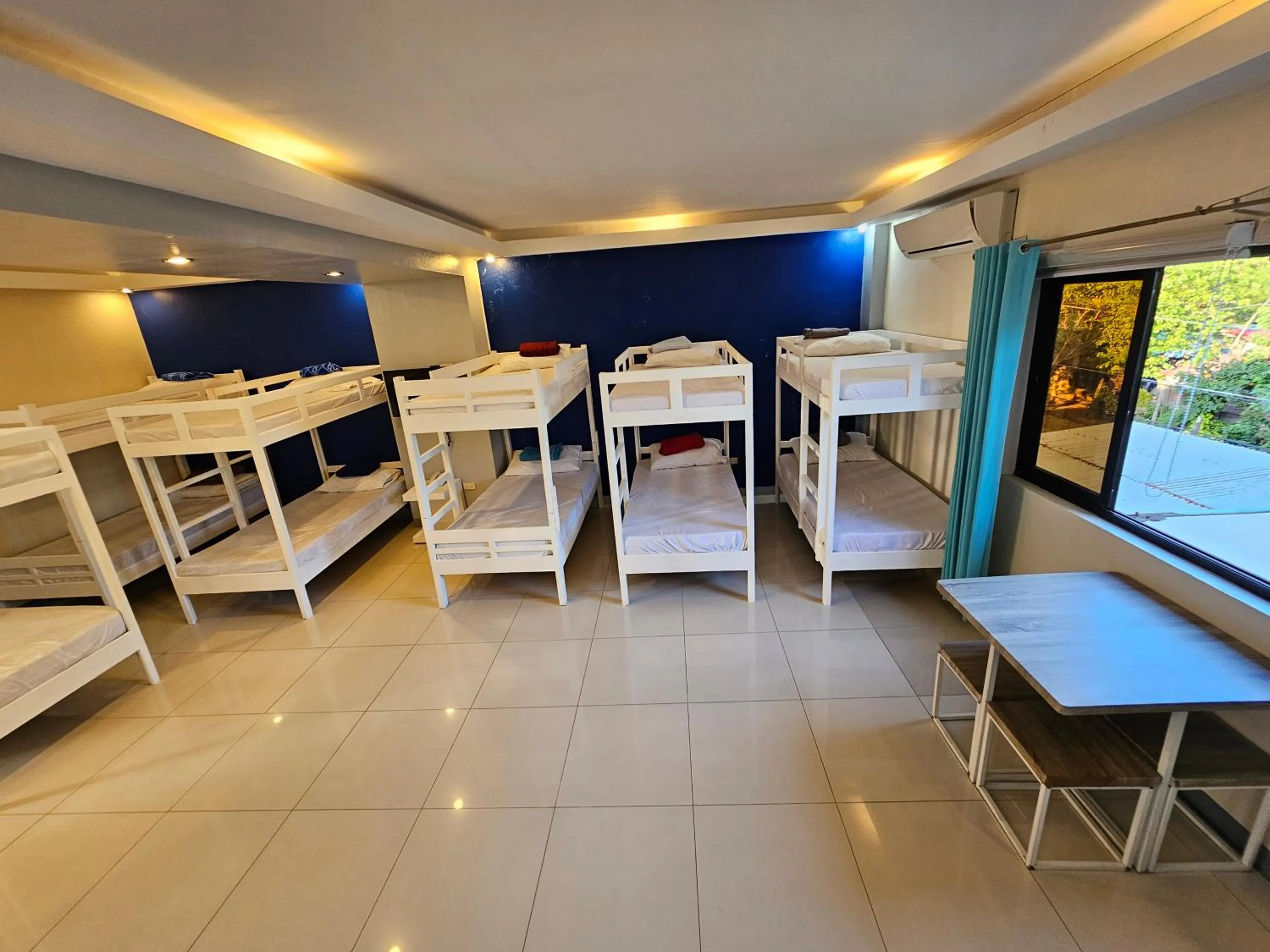 bunk bed in Blue Coast Beach Hotel