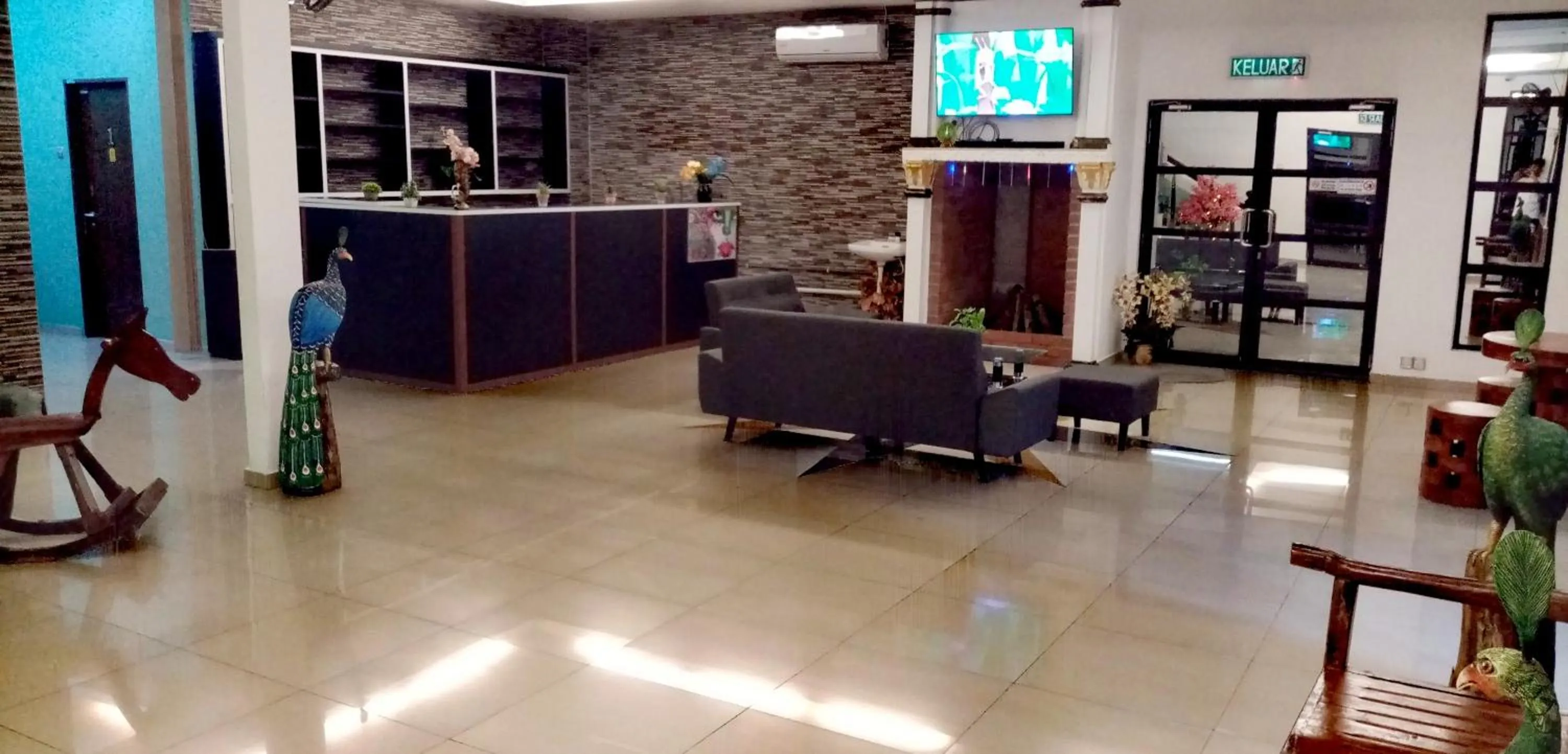 Living room in Maxwell inn