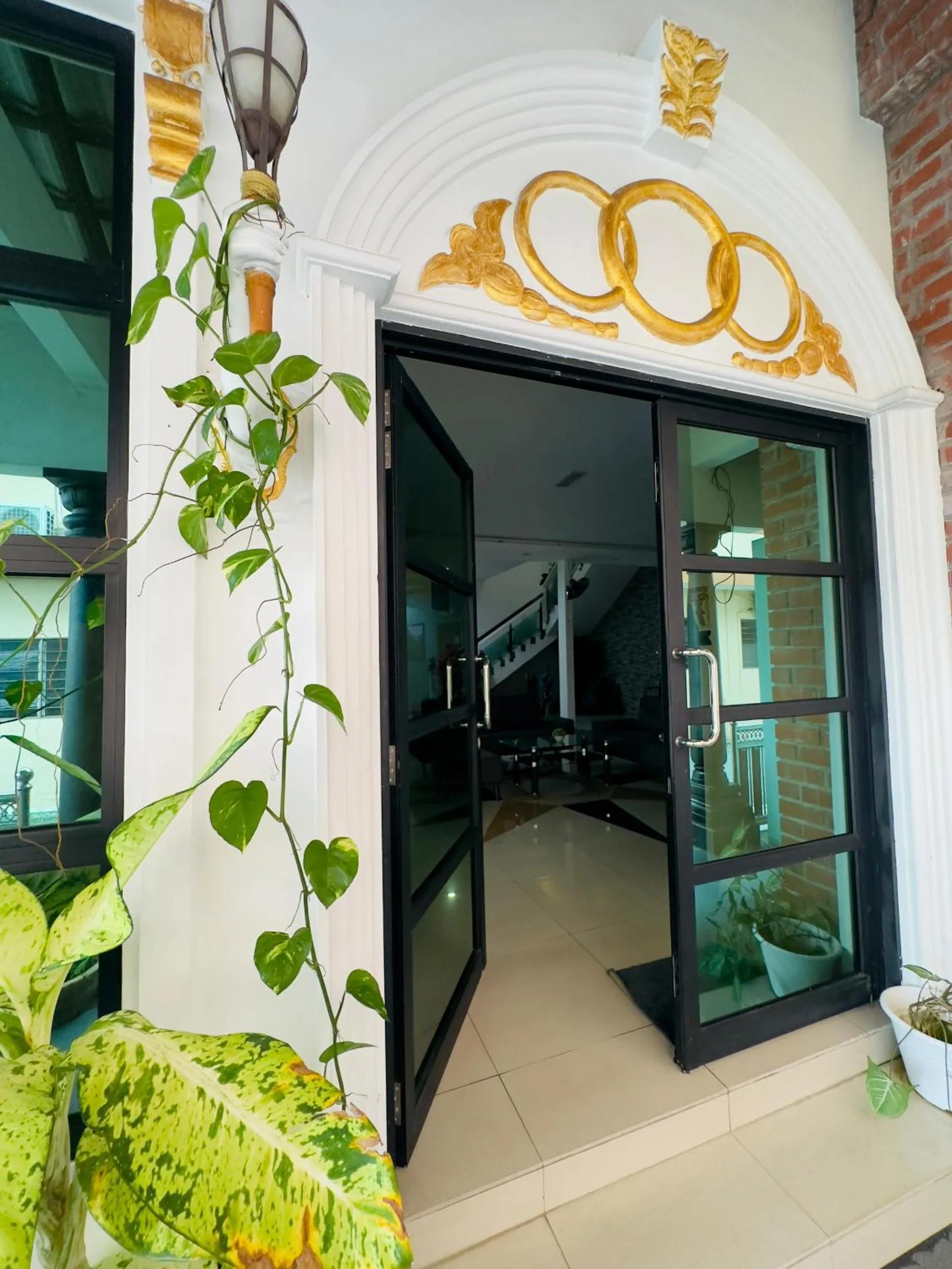 Lobby or reception in Maxwell inn