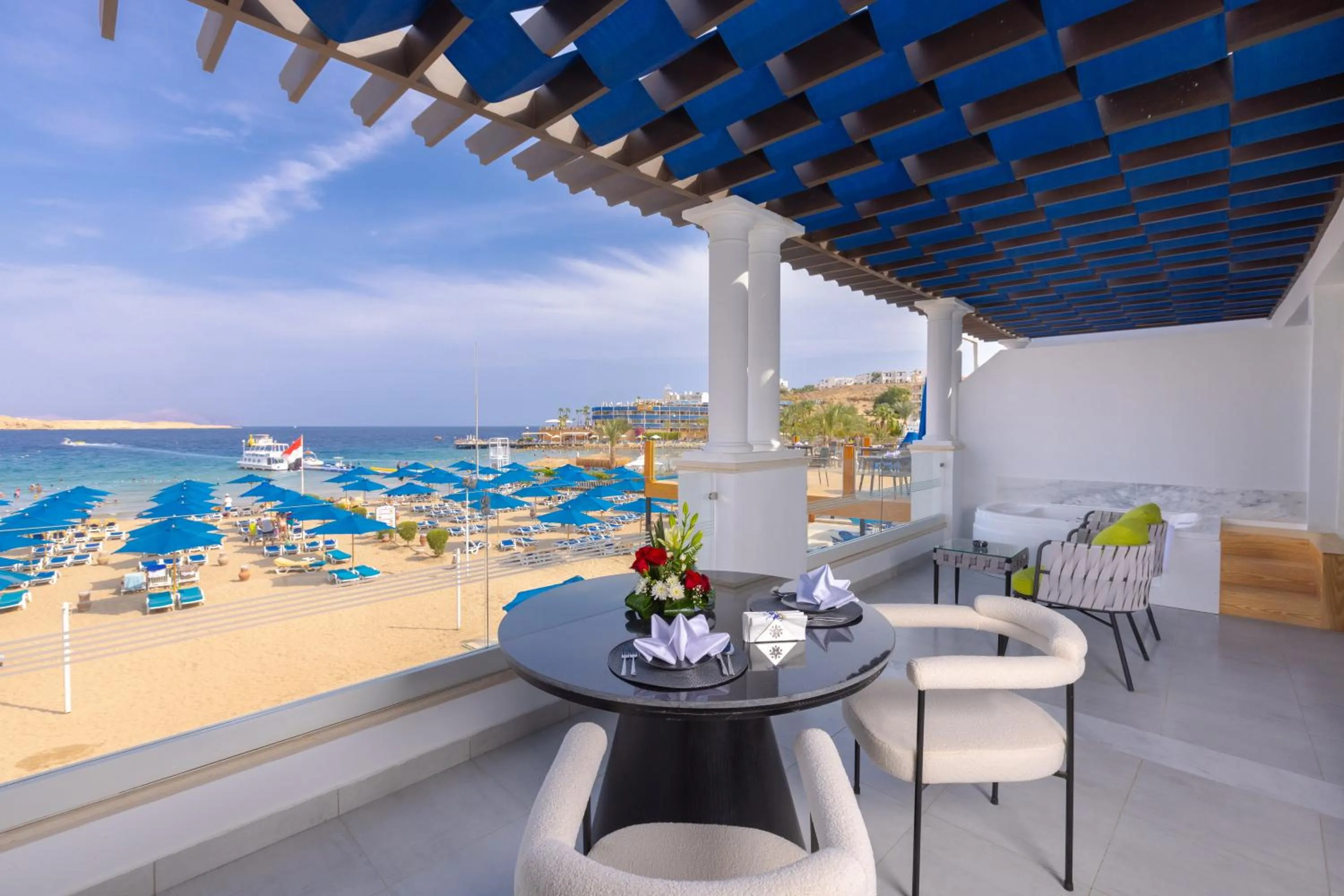 Balcony/Terrace in Naama Bay Suites & SPA