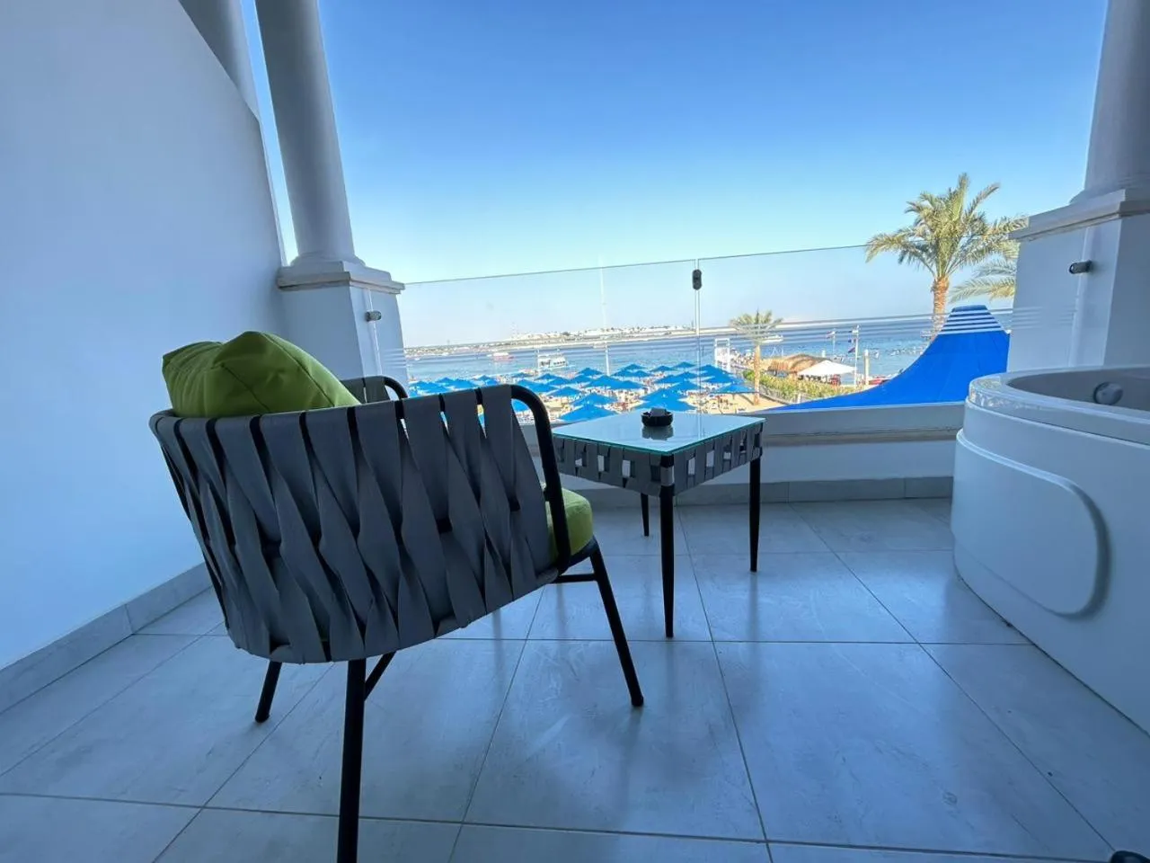 Balcony/Terrace in Naama Bay Suites & SPA