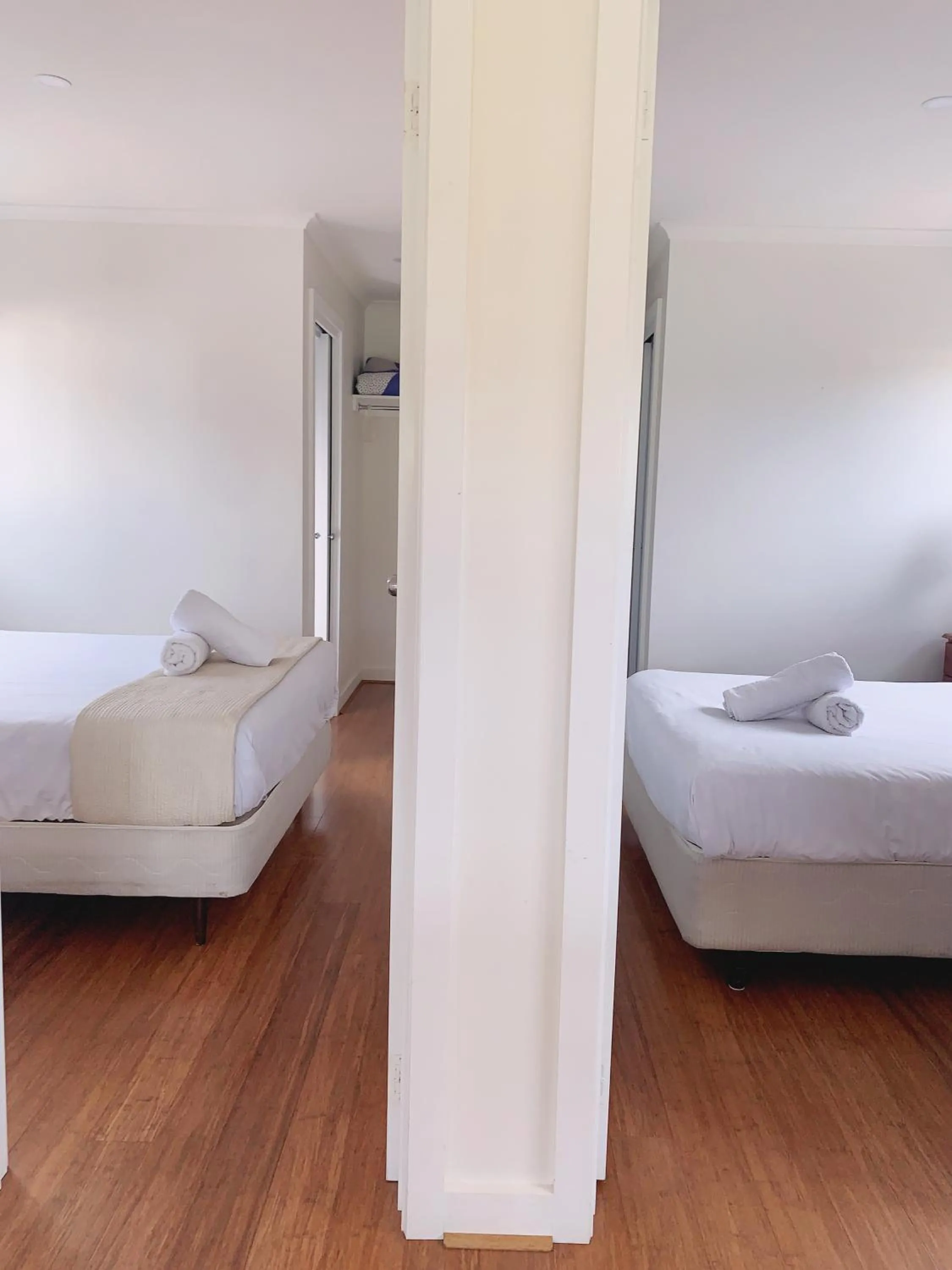 Bedroom, Bed in Colac Otway Caravan & Cabin Park