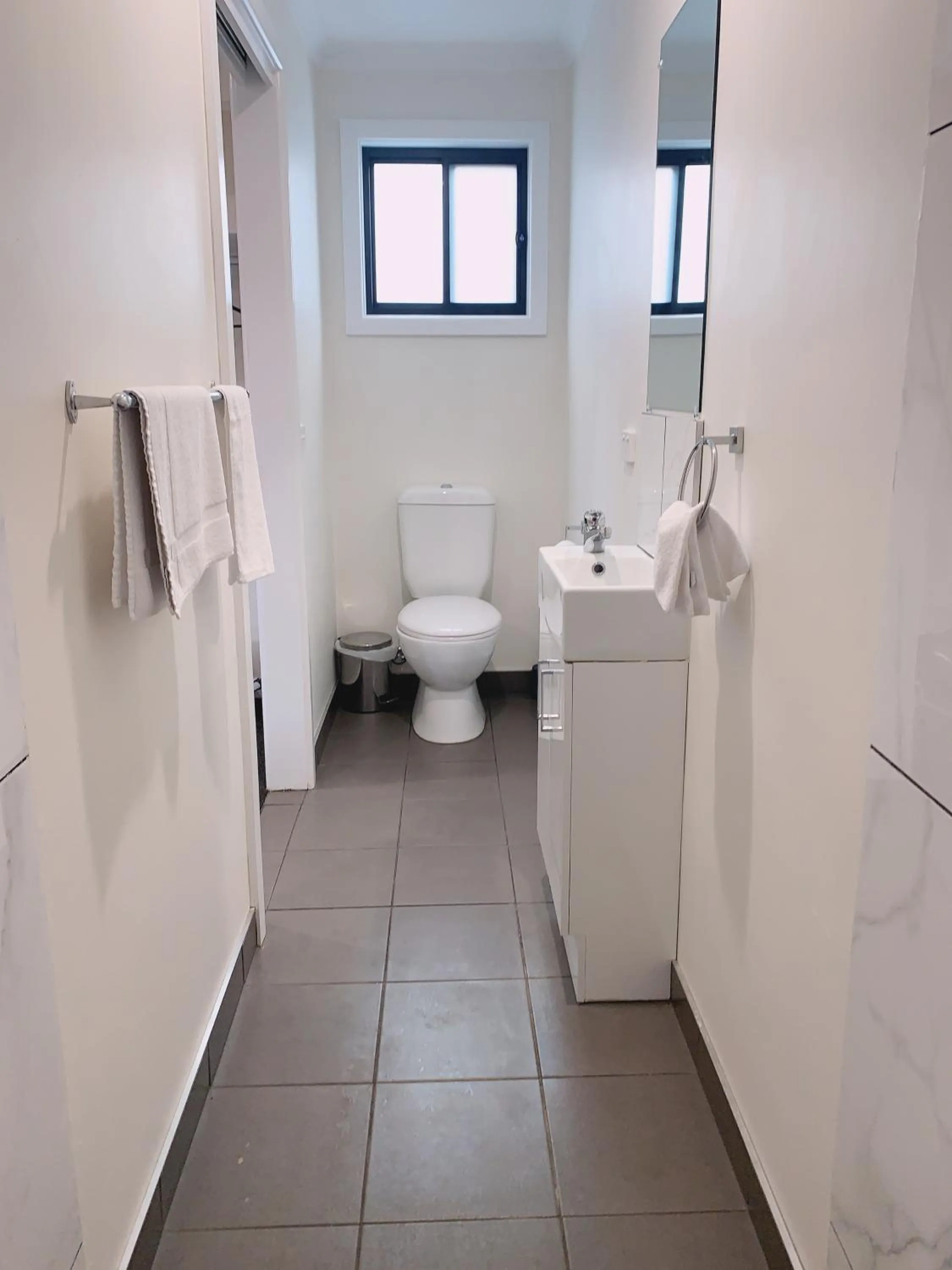 Bathroom in Colac Otway Caravan & Cabin Park