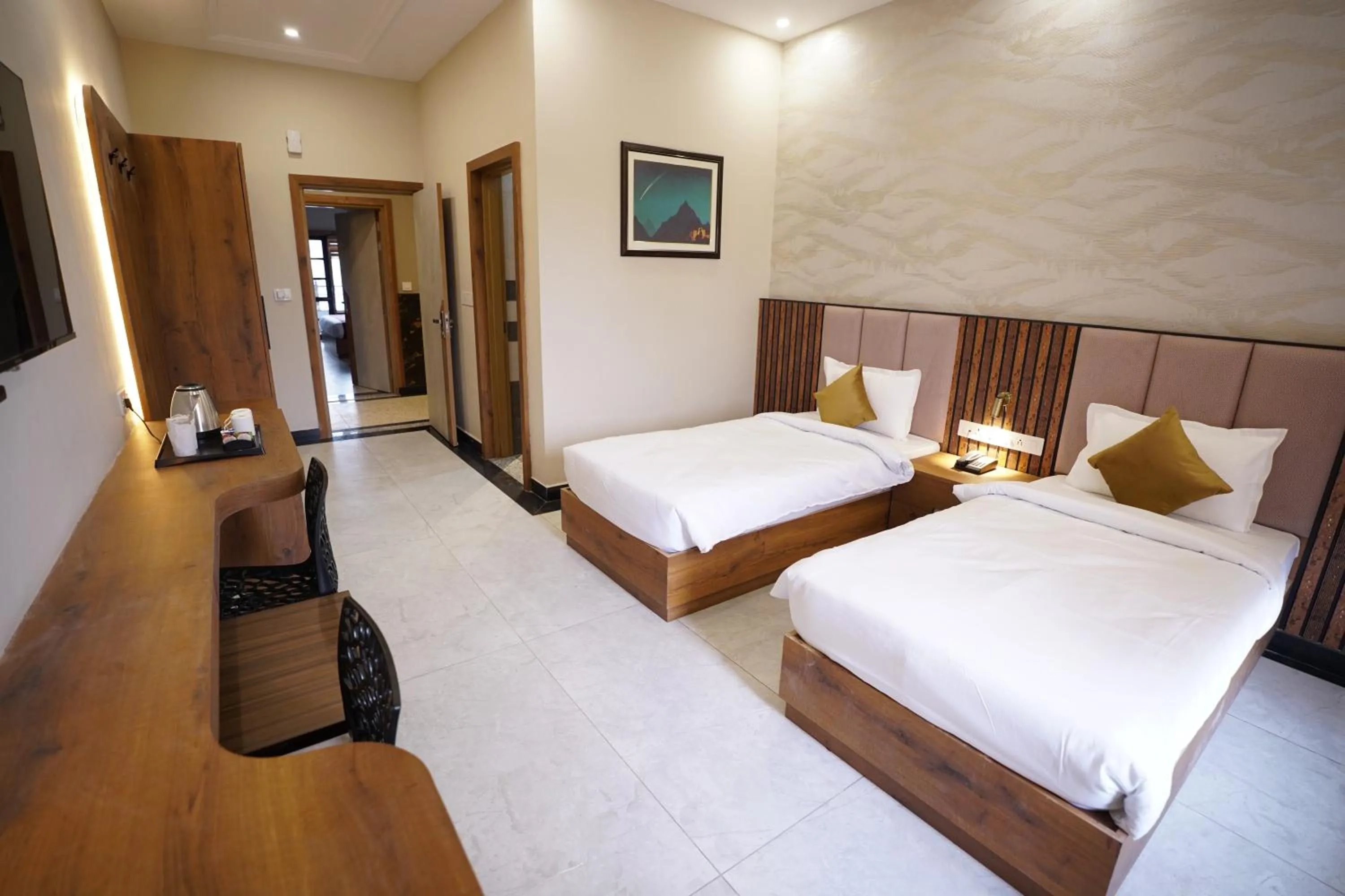 Bedroom, Bed in Dreamy Desert Hotel