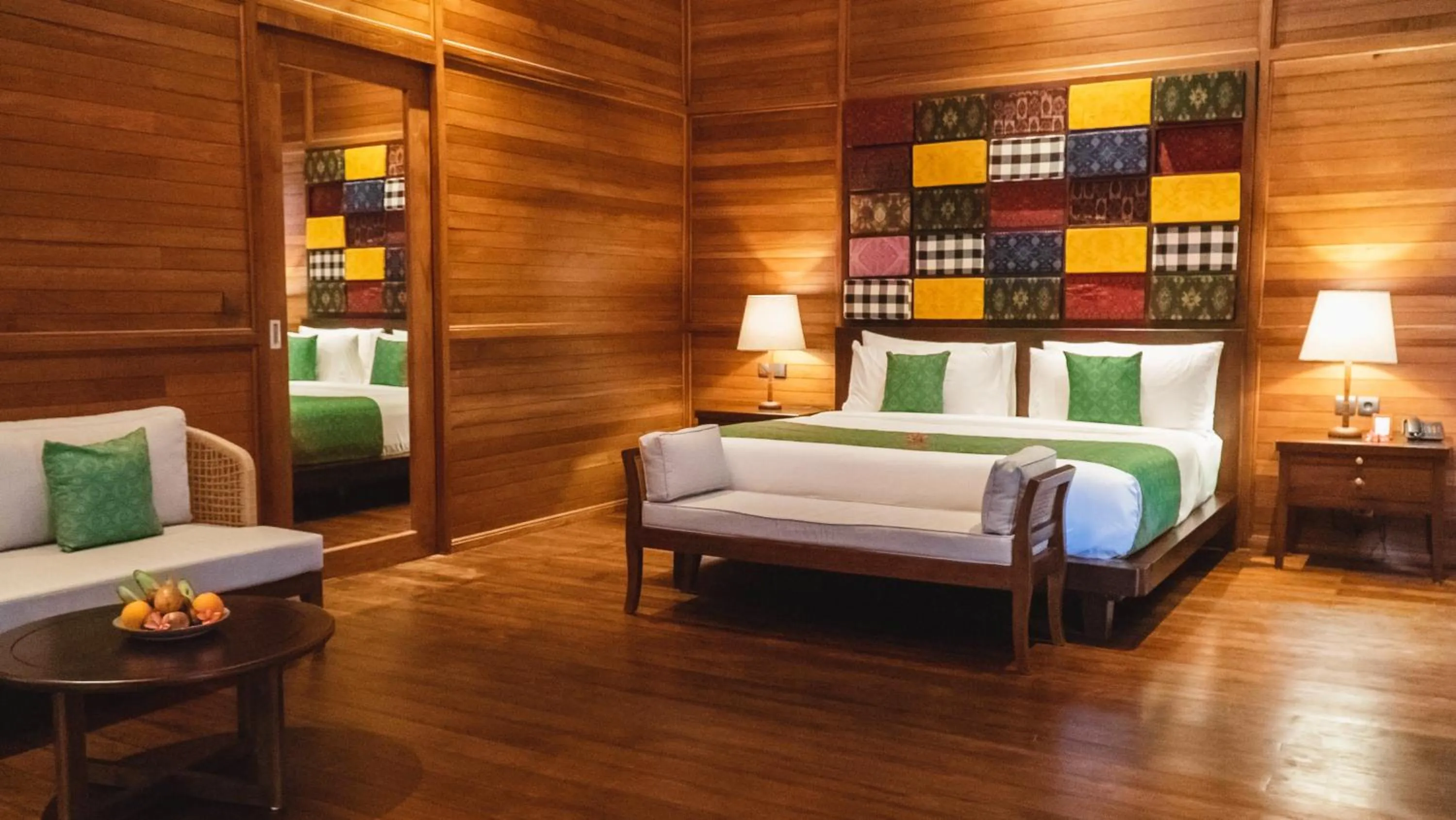 Bed in Adiwana Kamania