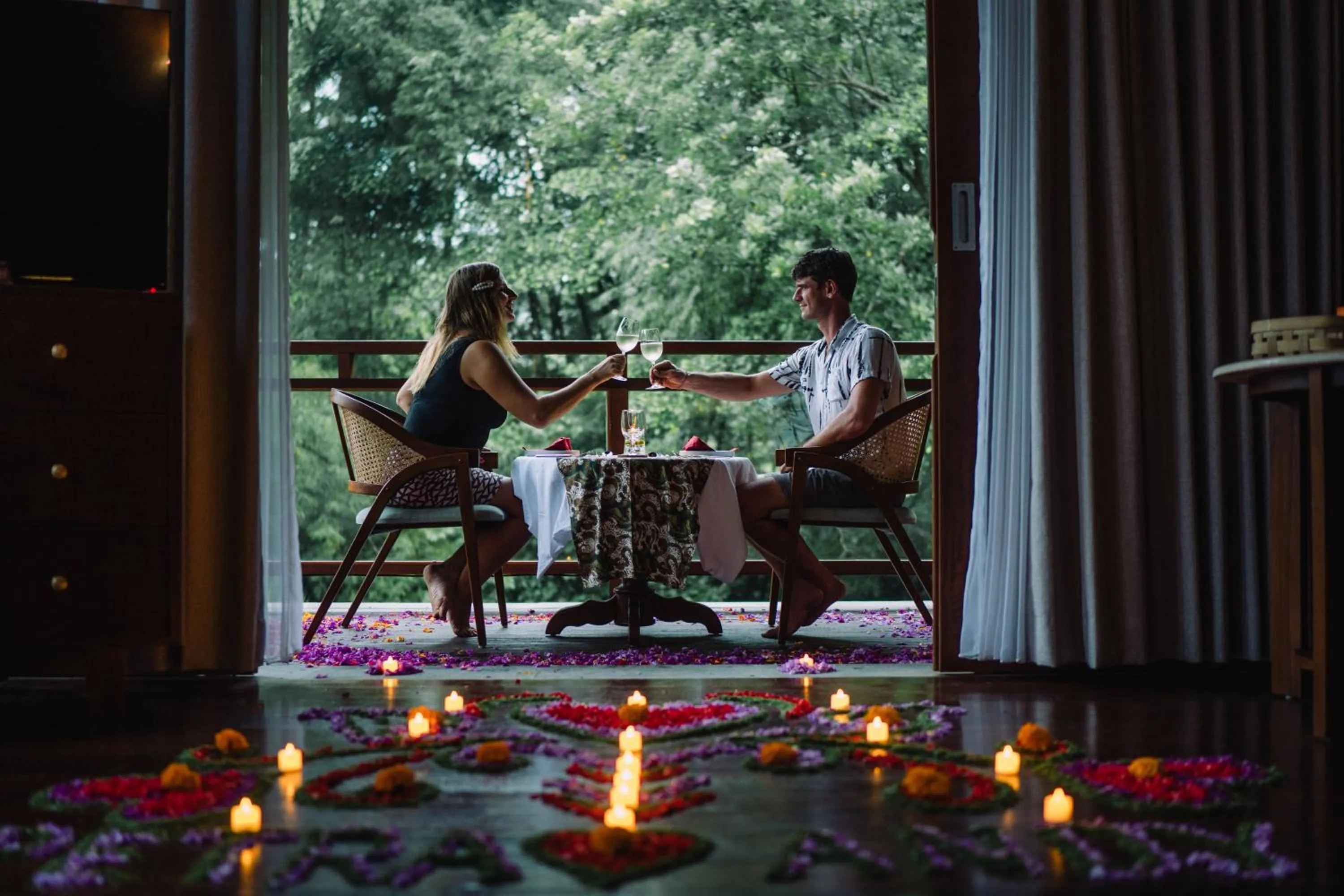 Dinner in Adiwana Kamania