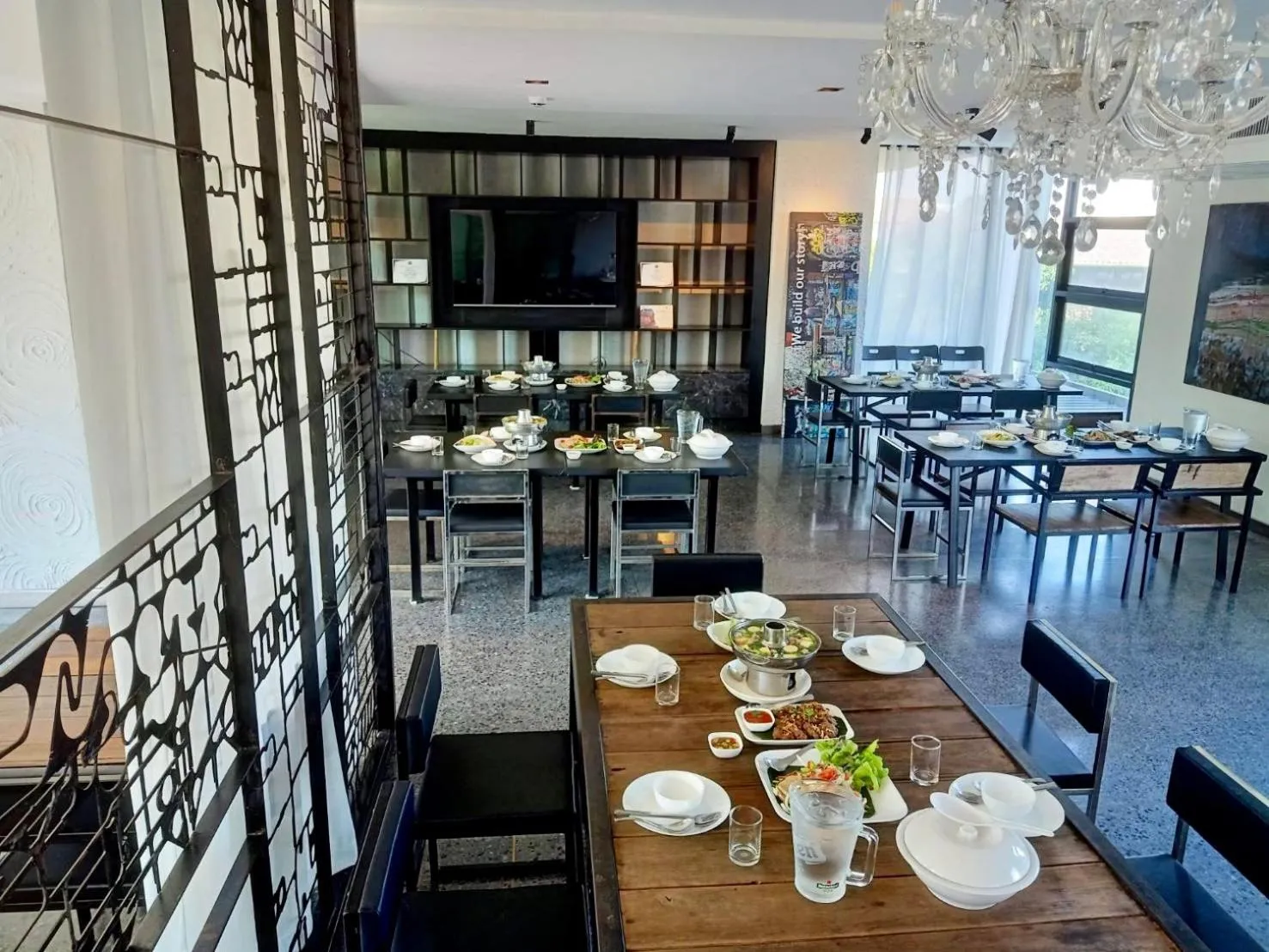 Restaurant/places to eat in Sibtis Hotel