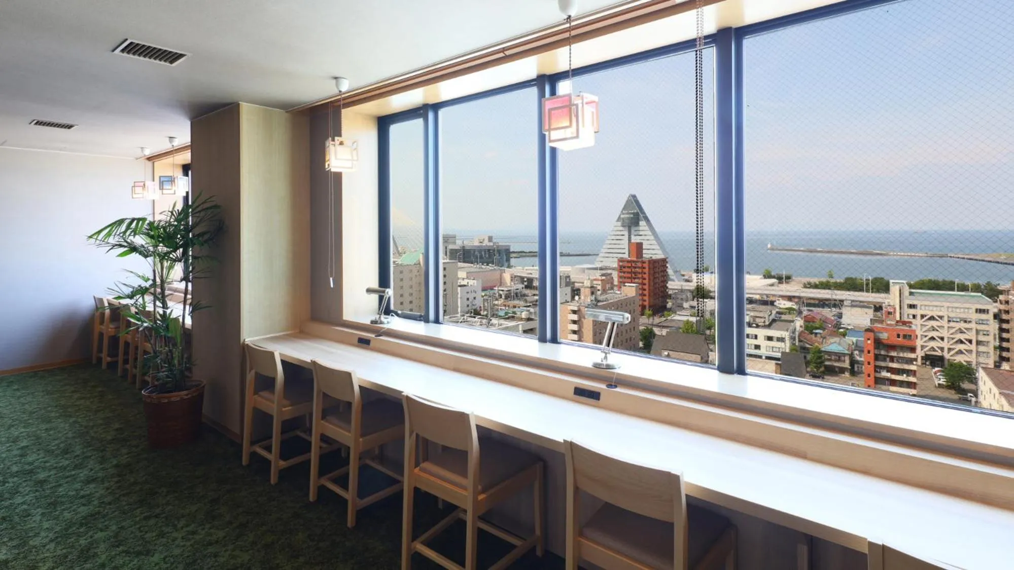 Sea view in Dormy Inn Aomori Natural Hot Spring