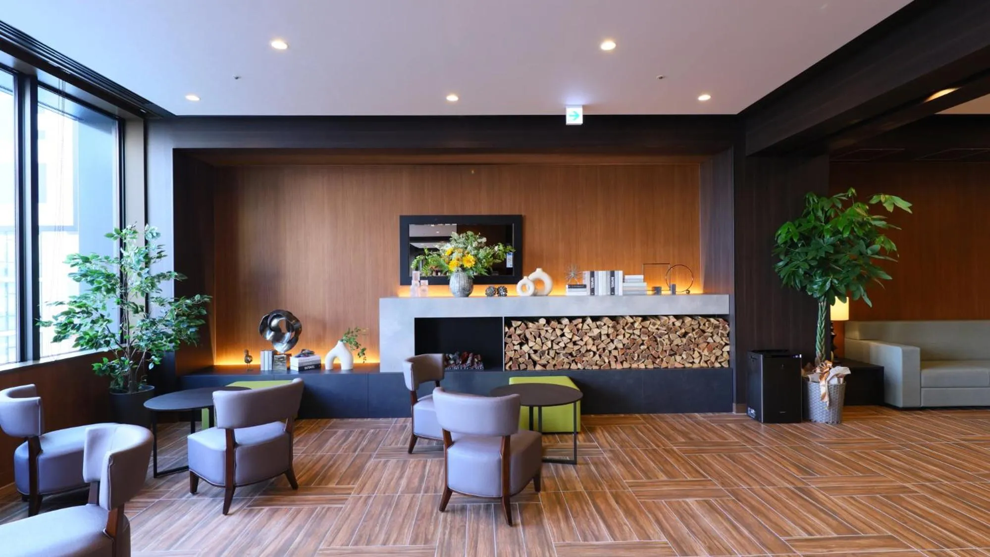 Lobby or reception in Dormy Inn Aomori Natural Hot Spring