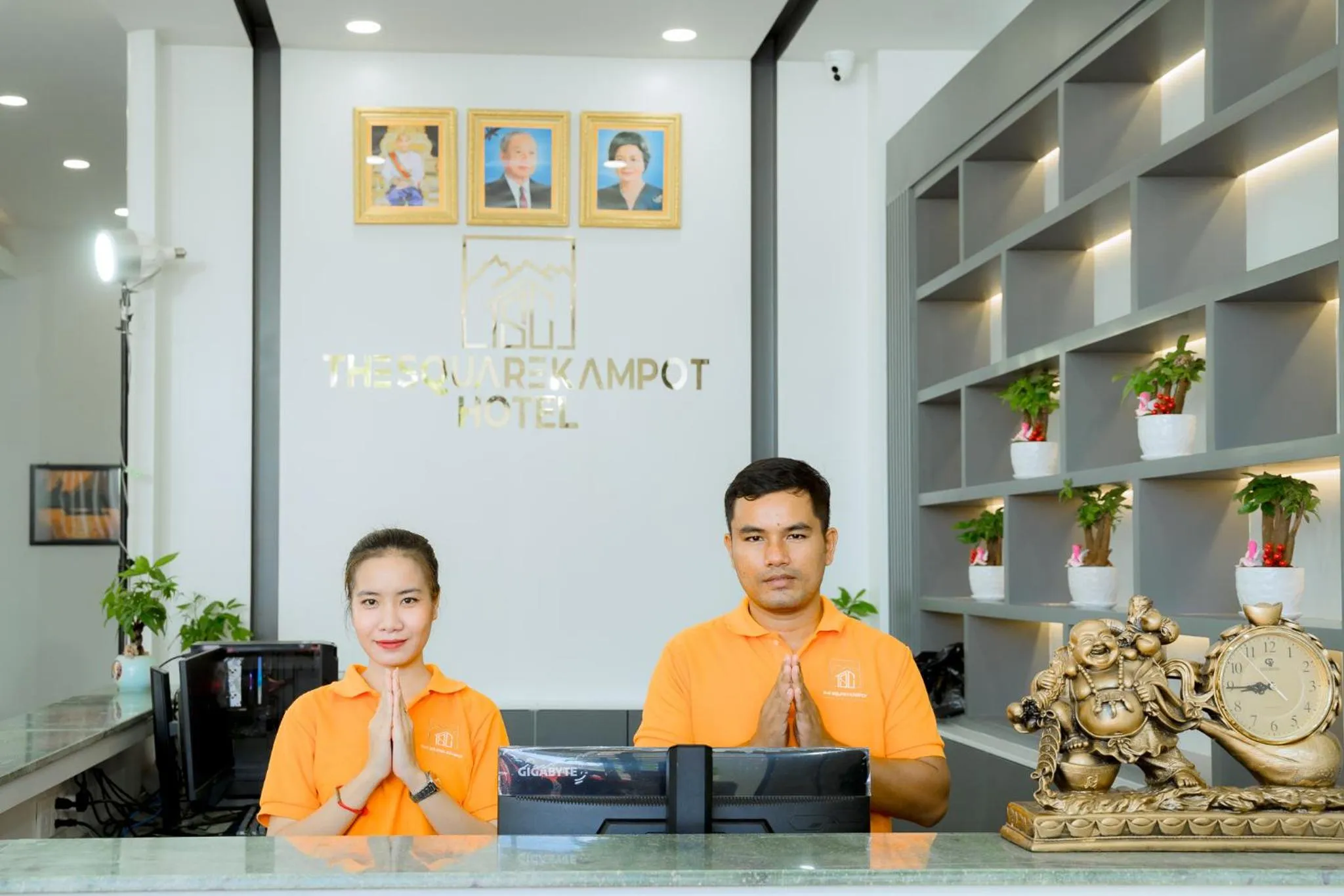 Staff in The Square Kampot Hotel