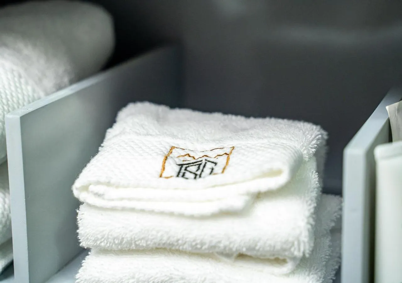 towels in The Square Kampot Hotel