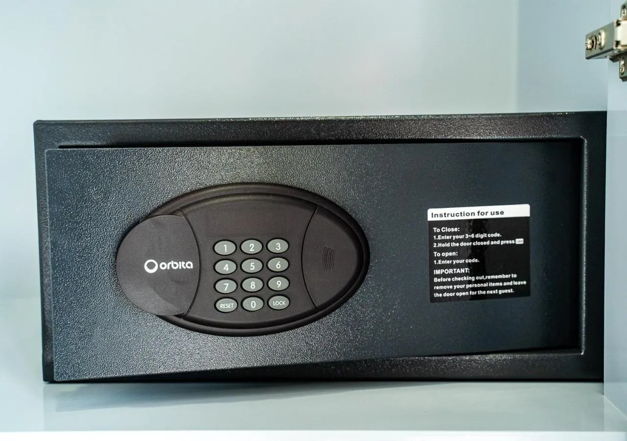 safe in The Square Kampot Hotel