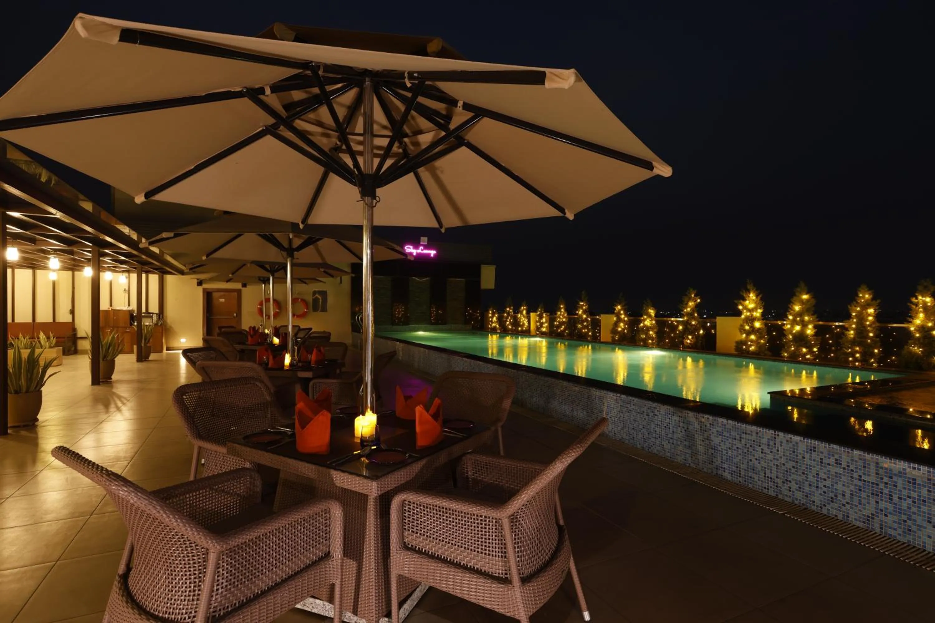 Swimming pool in Regenta Dehradun by Royal Orchid Hotels Limited