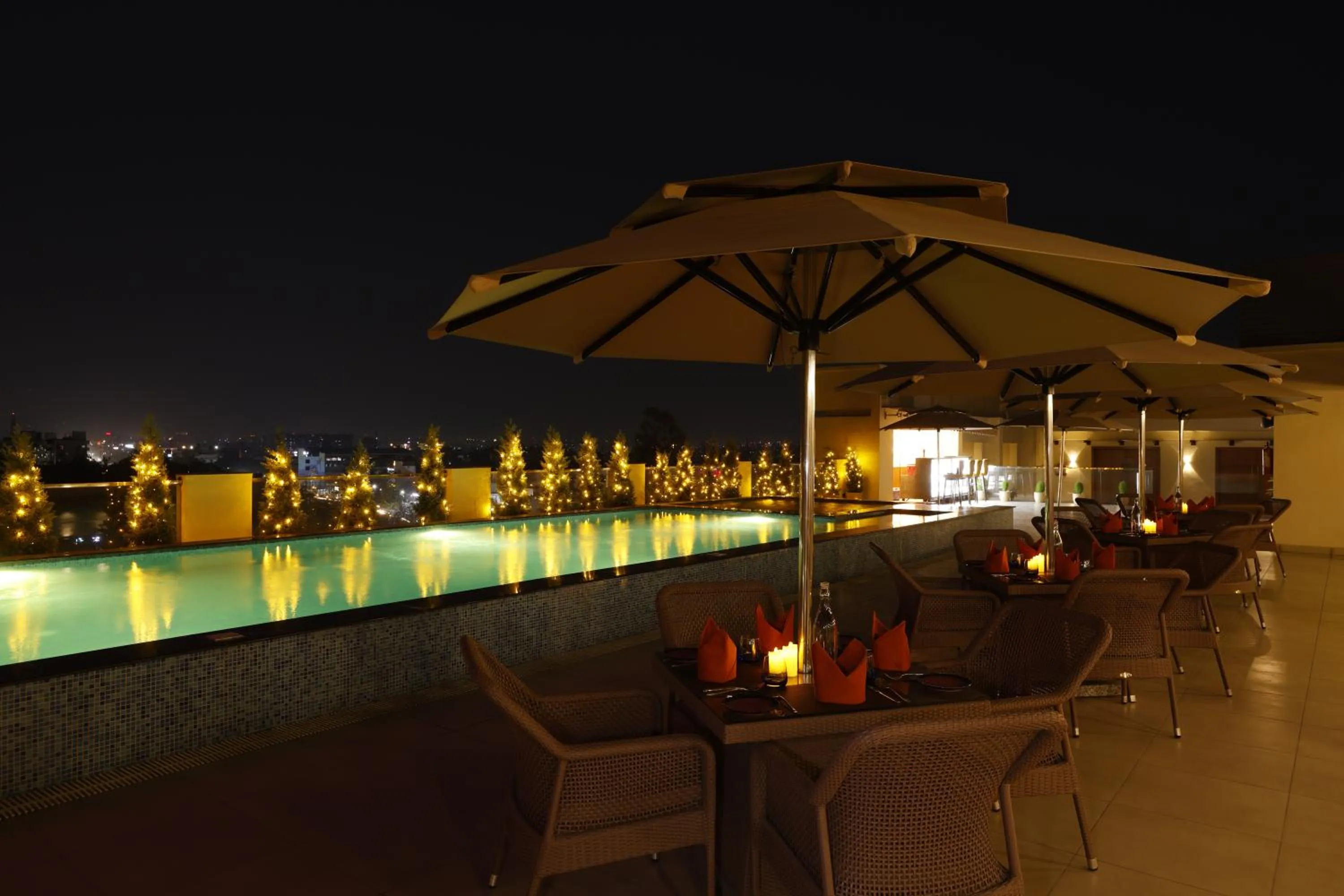 Swimming pool in Regenta Dehradun by Royal Orchid Hotels Limited