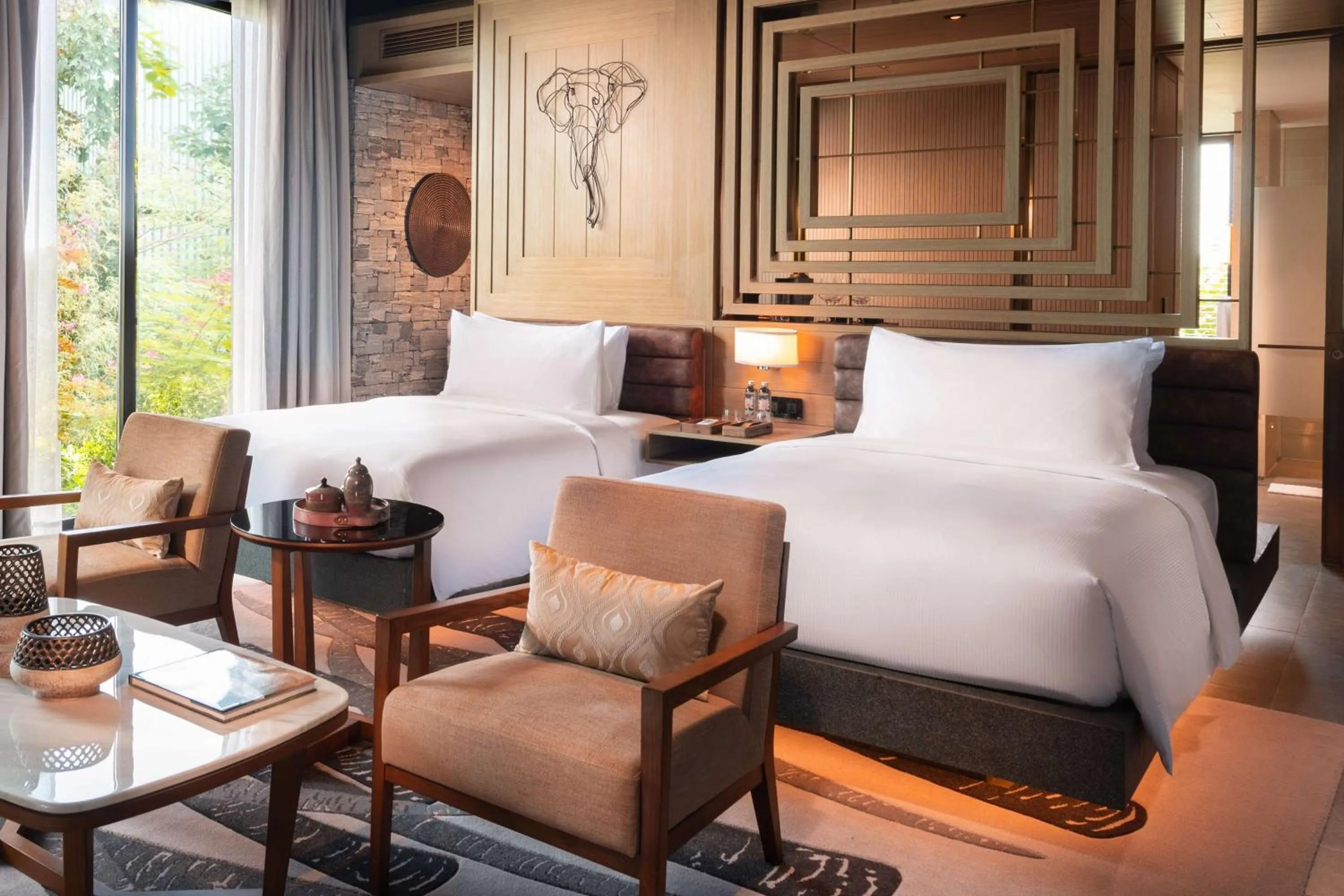 Bed in Hilton Yala Resort