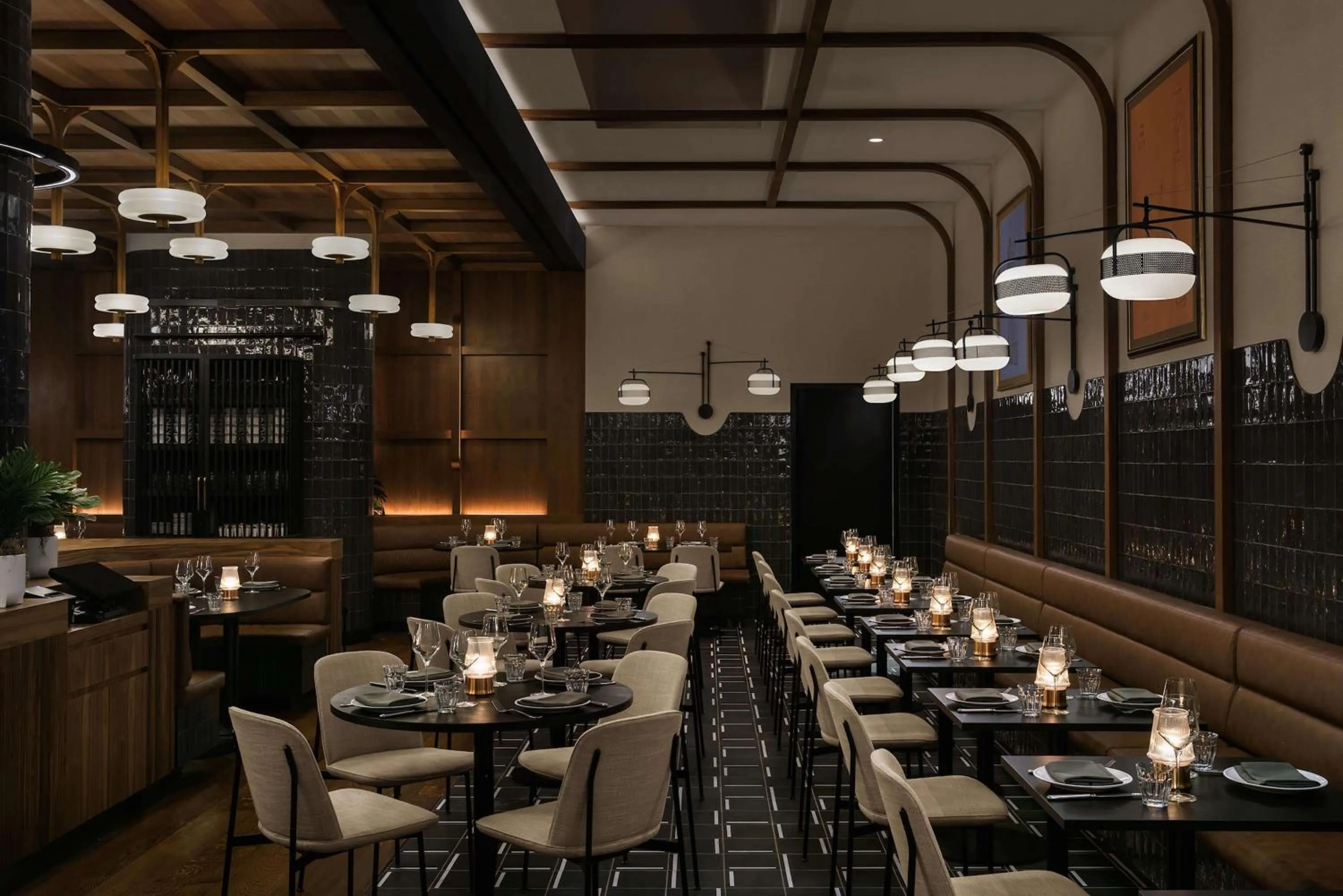 Lounge or bar in Motto By Hilton New York City Times Square