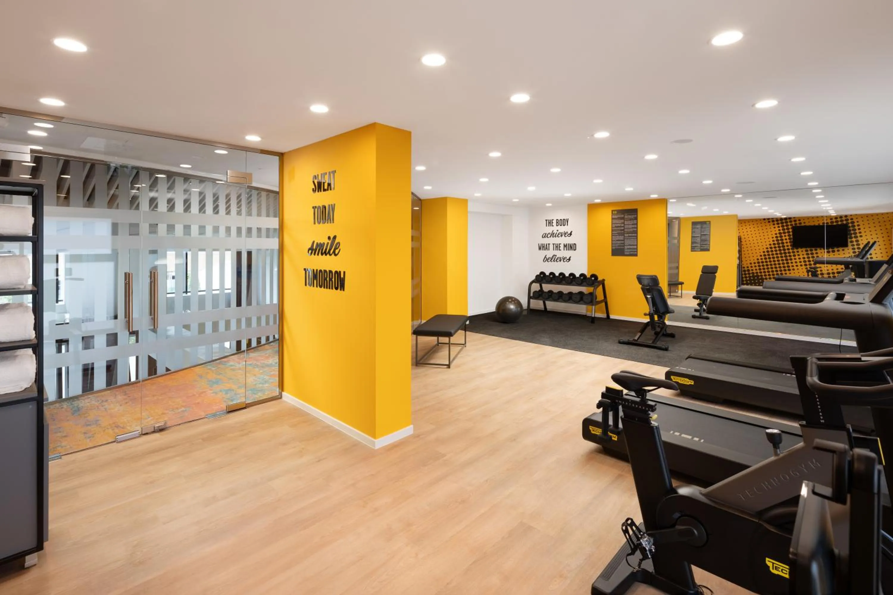 Fitness centre/facilities in Hampton By Hilton Targu Mures