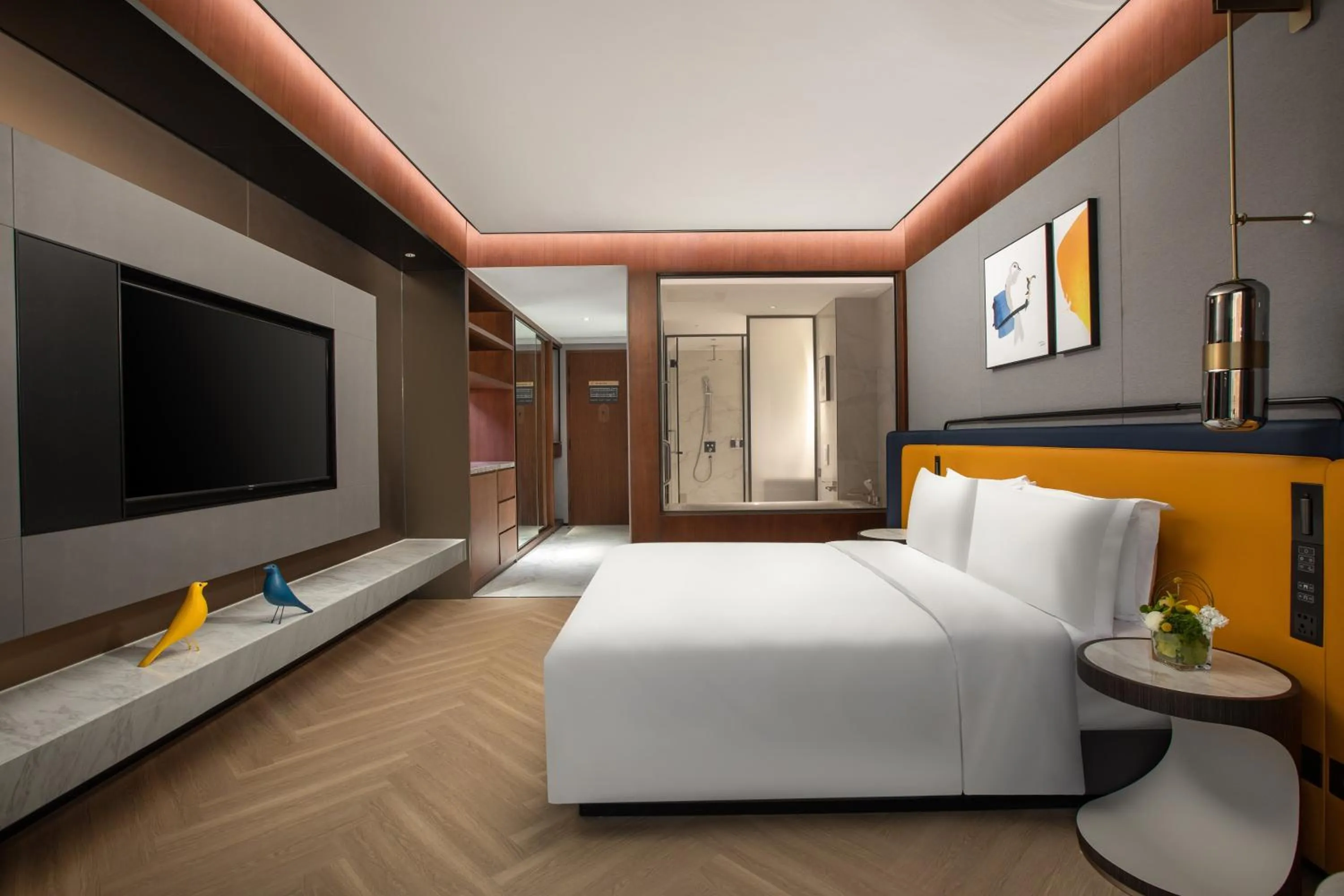 Bed in voco Hefei Binhu by IHG