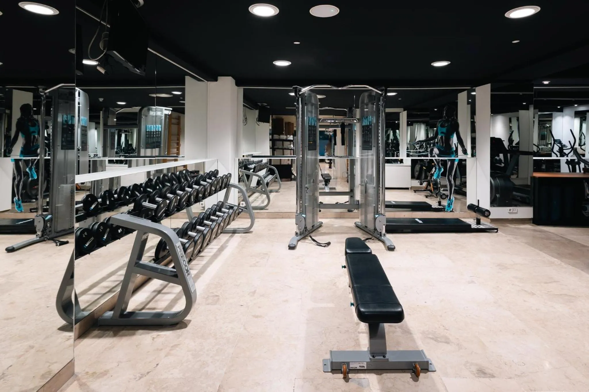 Fitness centre/facilities in Crowne Plaza Madrid - Centre Retiro by IHG